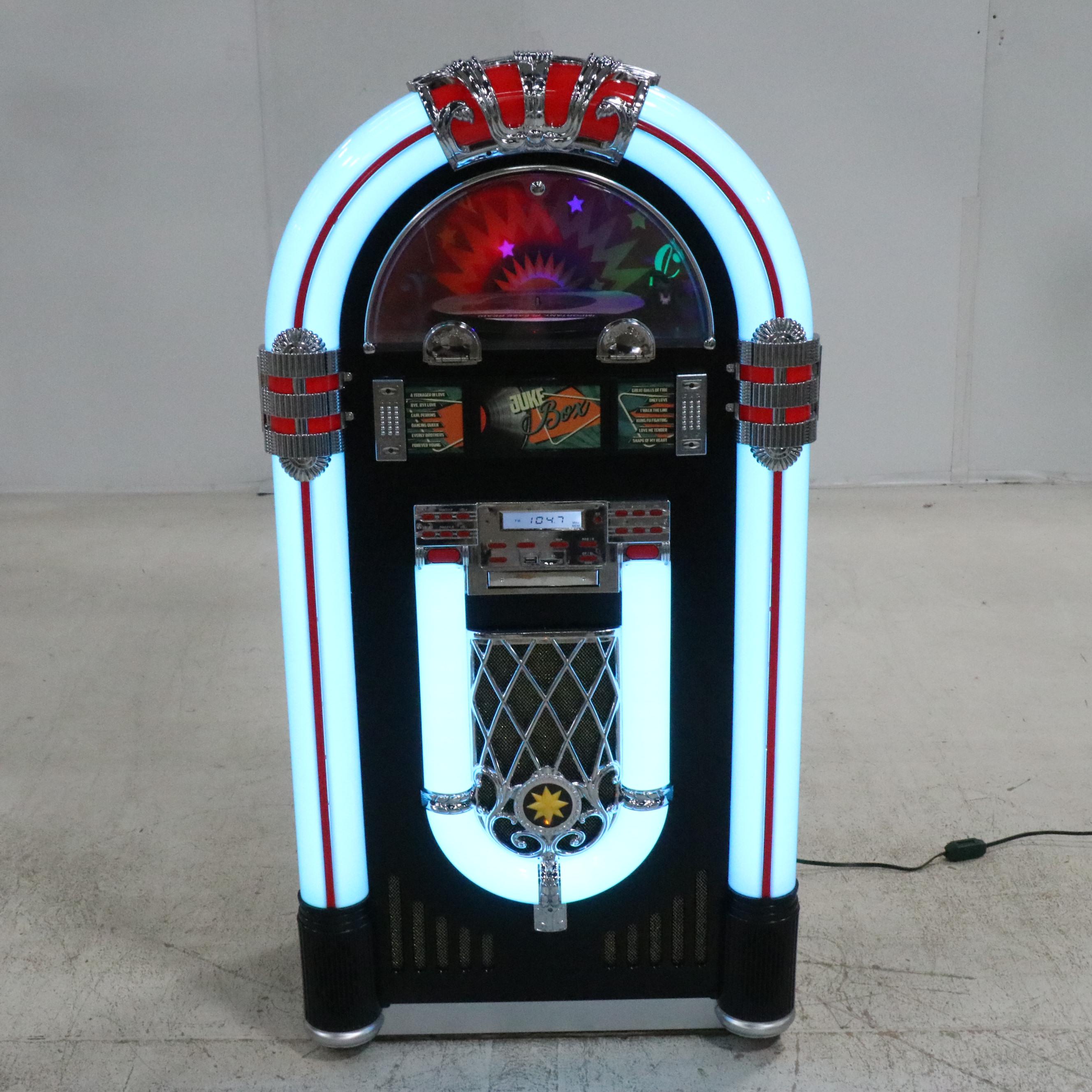 Retro-Style Polychrome Juke Box