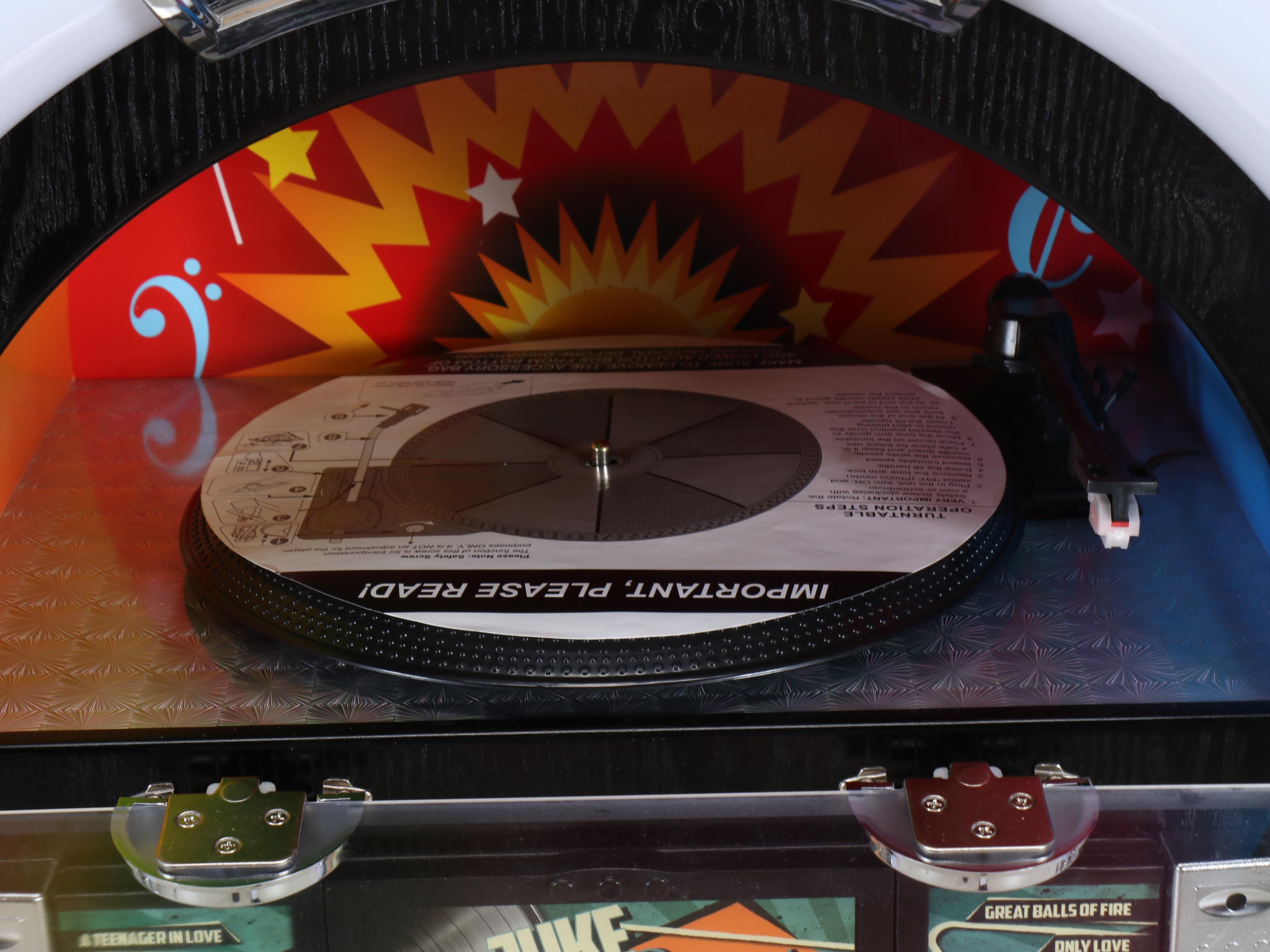 Retro-Style Polychrome Juke Box