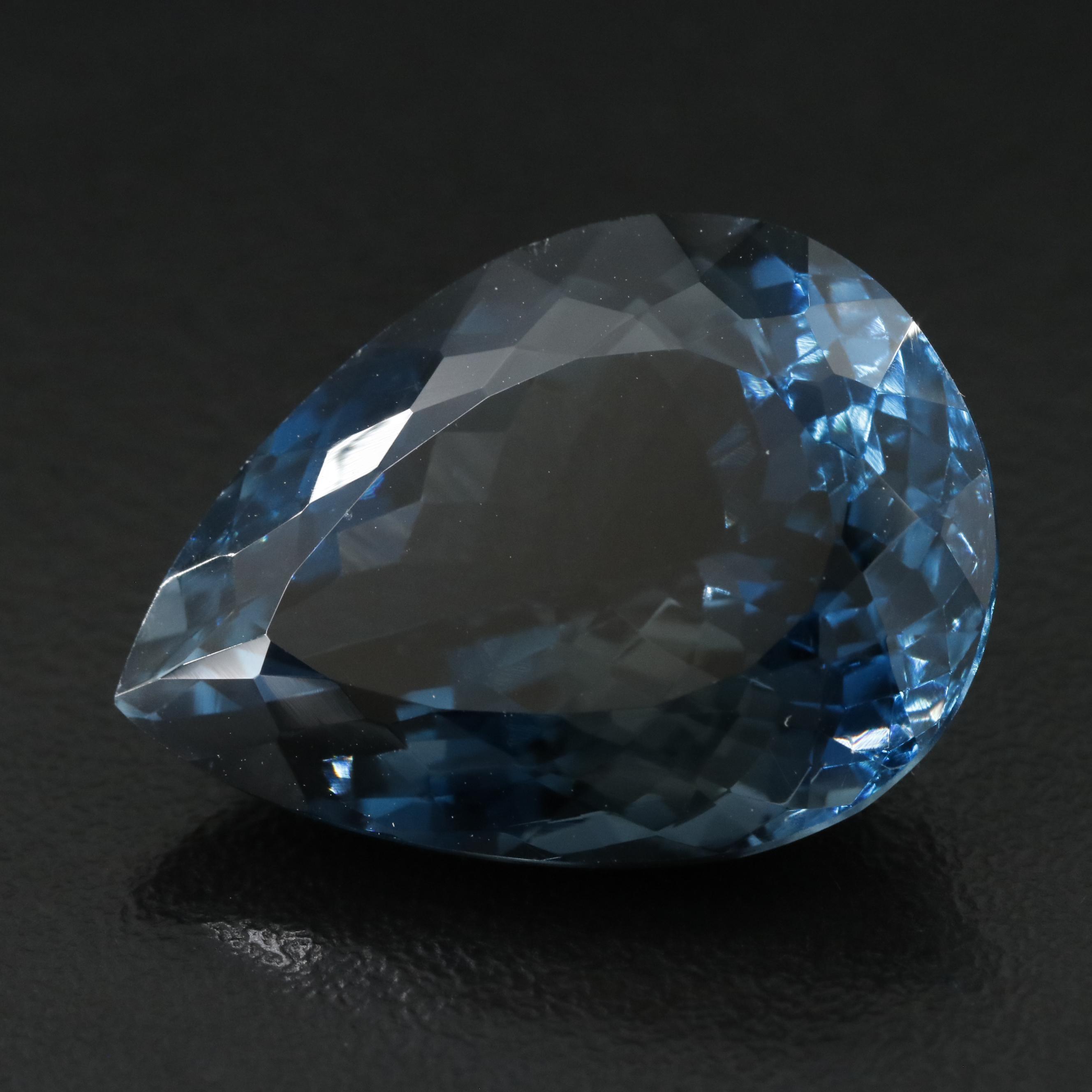 Loose 36.71 CT London Blue Topaz
