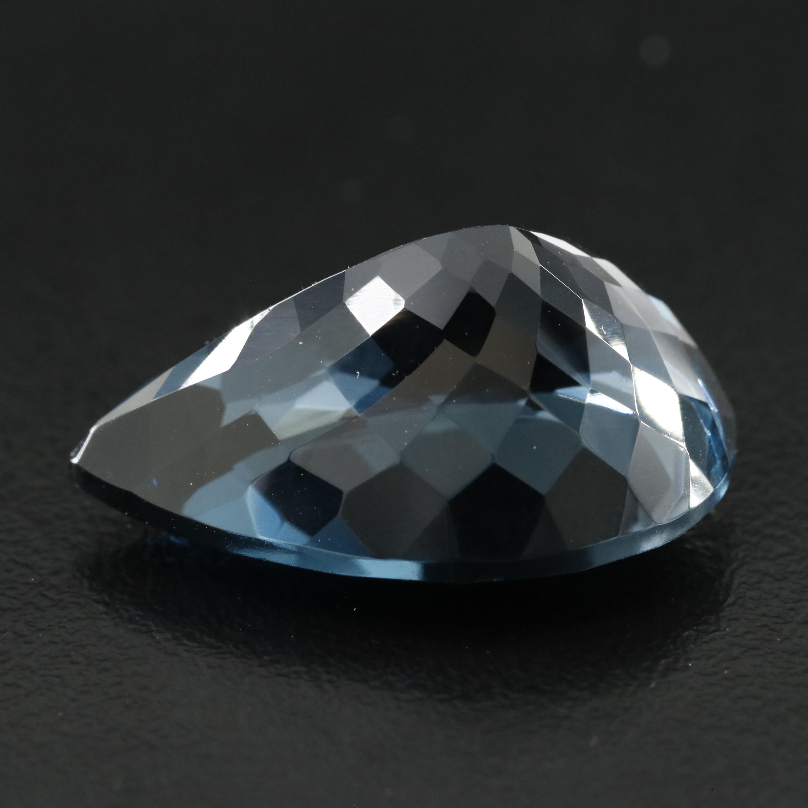 Loose 36.71 CT London Blue Topaz