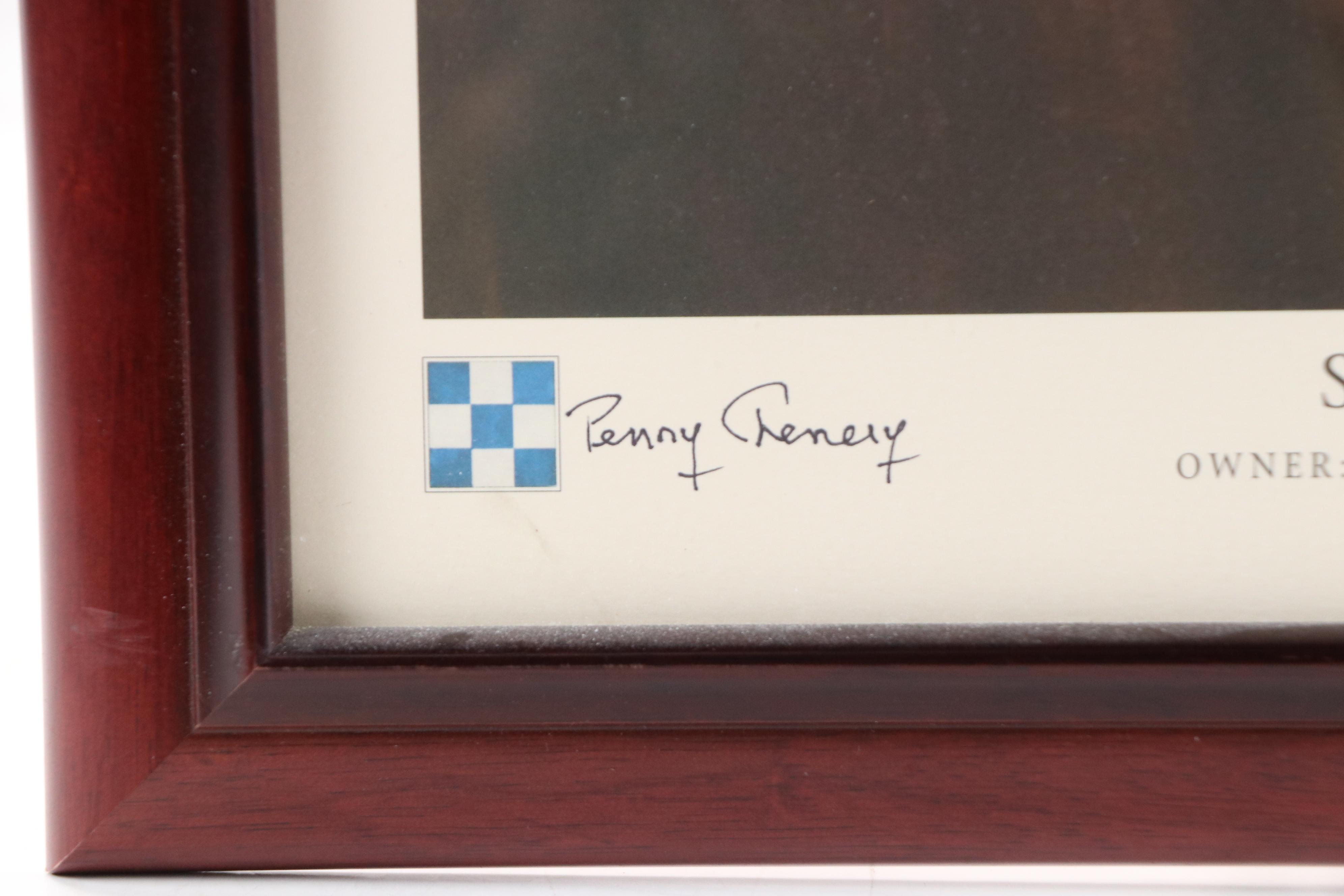 Jamie Corum Offset Lithograph "Secretariat"