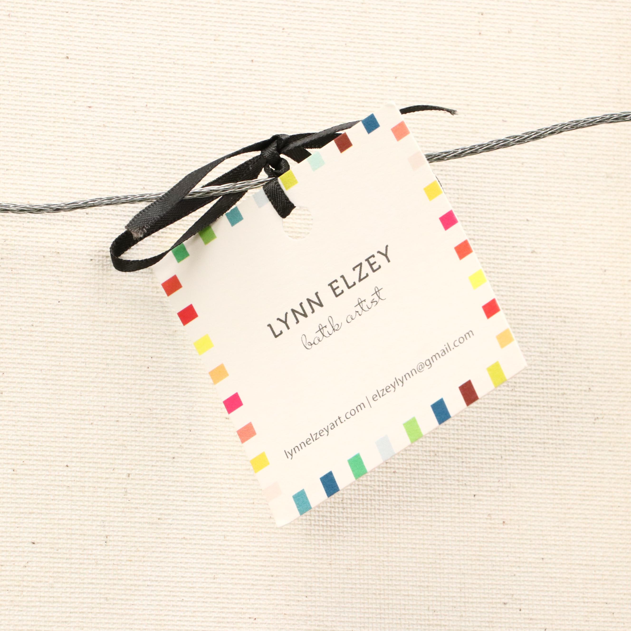 Lynn Elzey Mixed Media Painting "Cincinnati Waterfront"