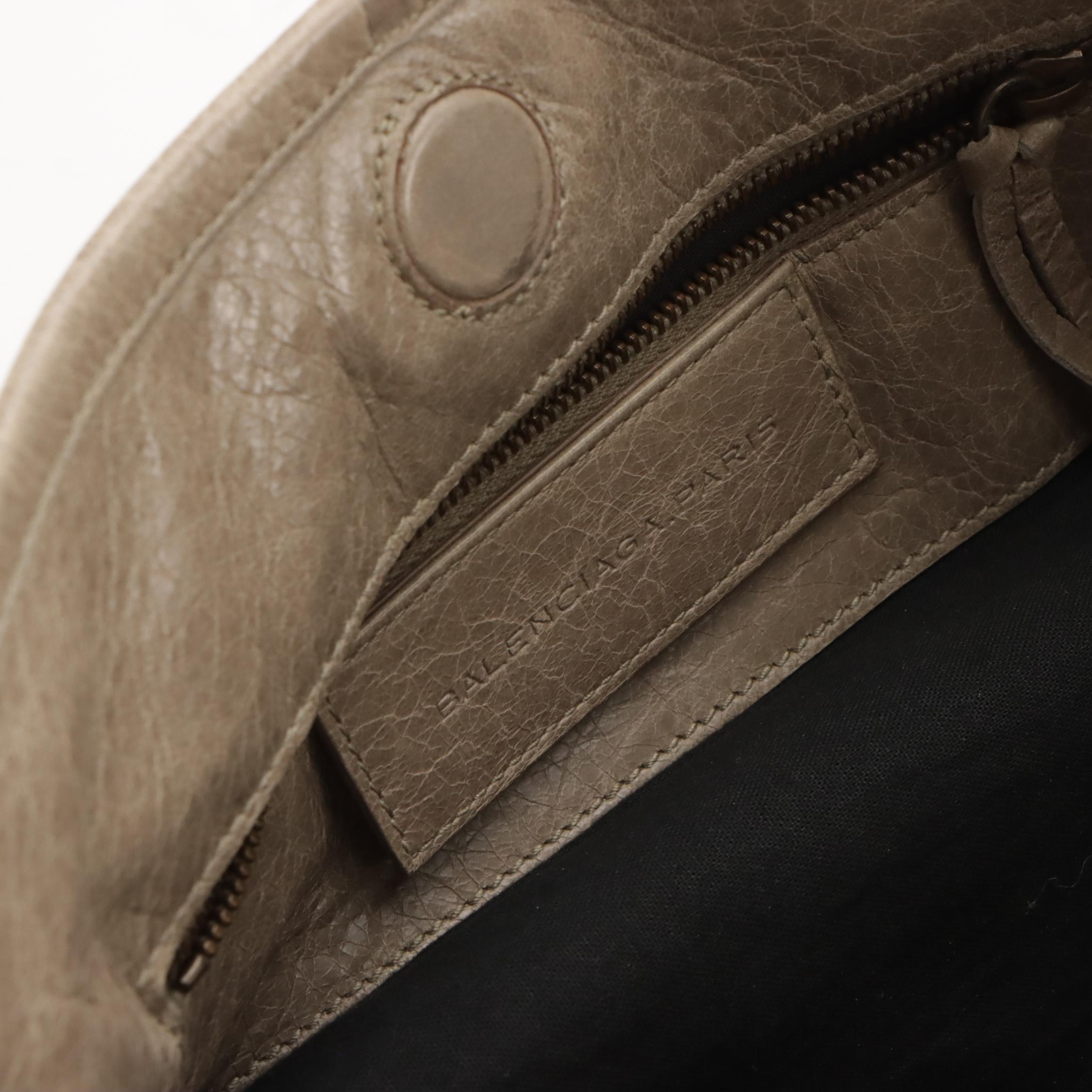 Balenciaga Agneau Classic Hardware Sunday Tote