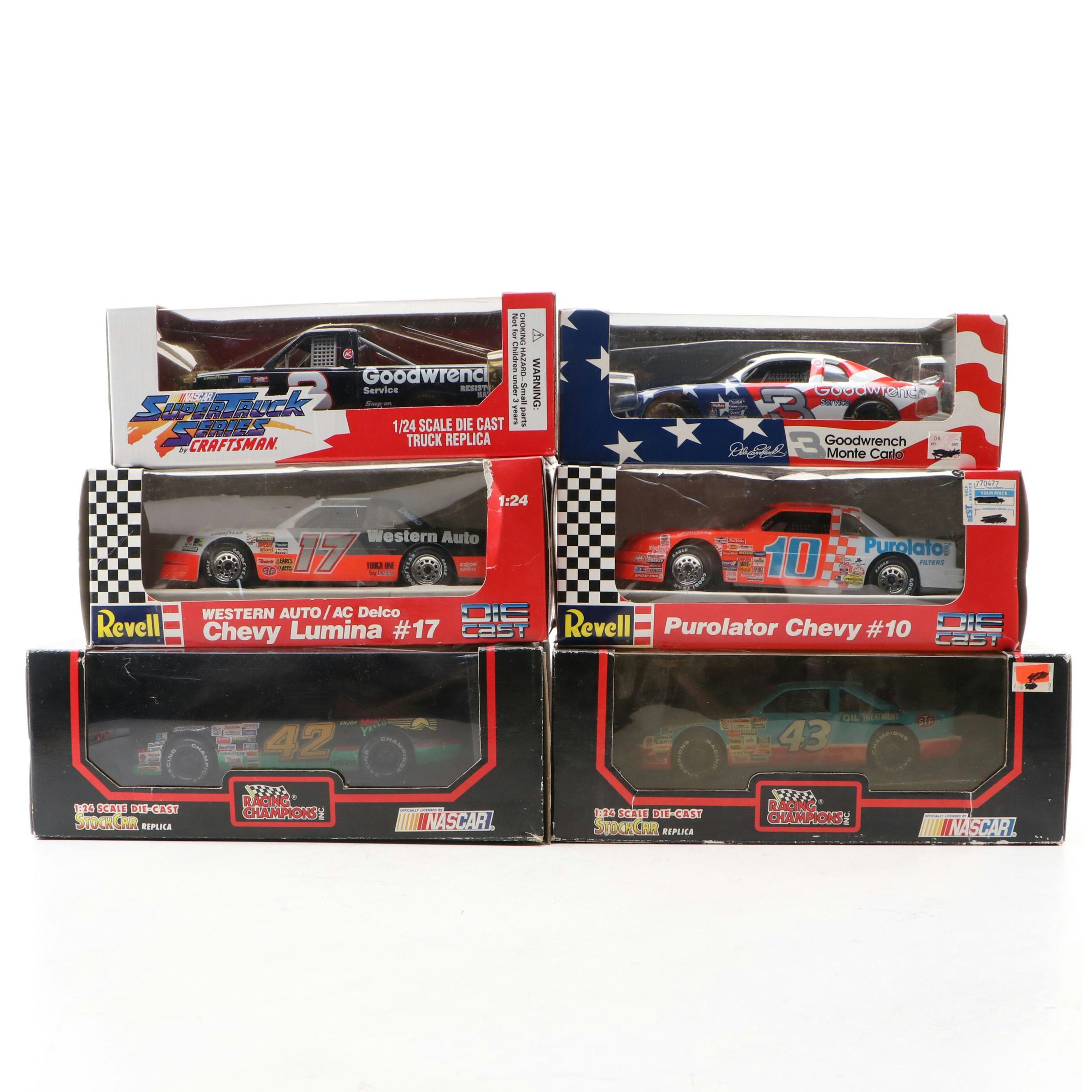 Revell Dale Earnhardt Goodwrench Monte Carlo and Other Diecast Race Cars