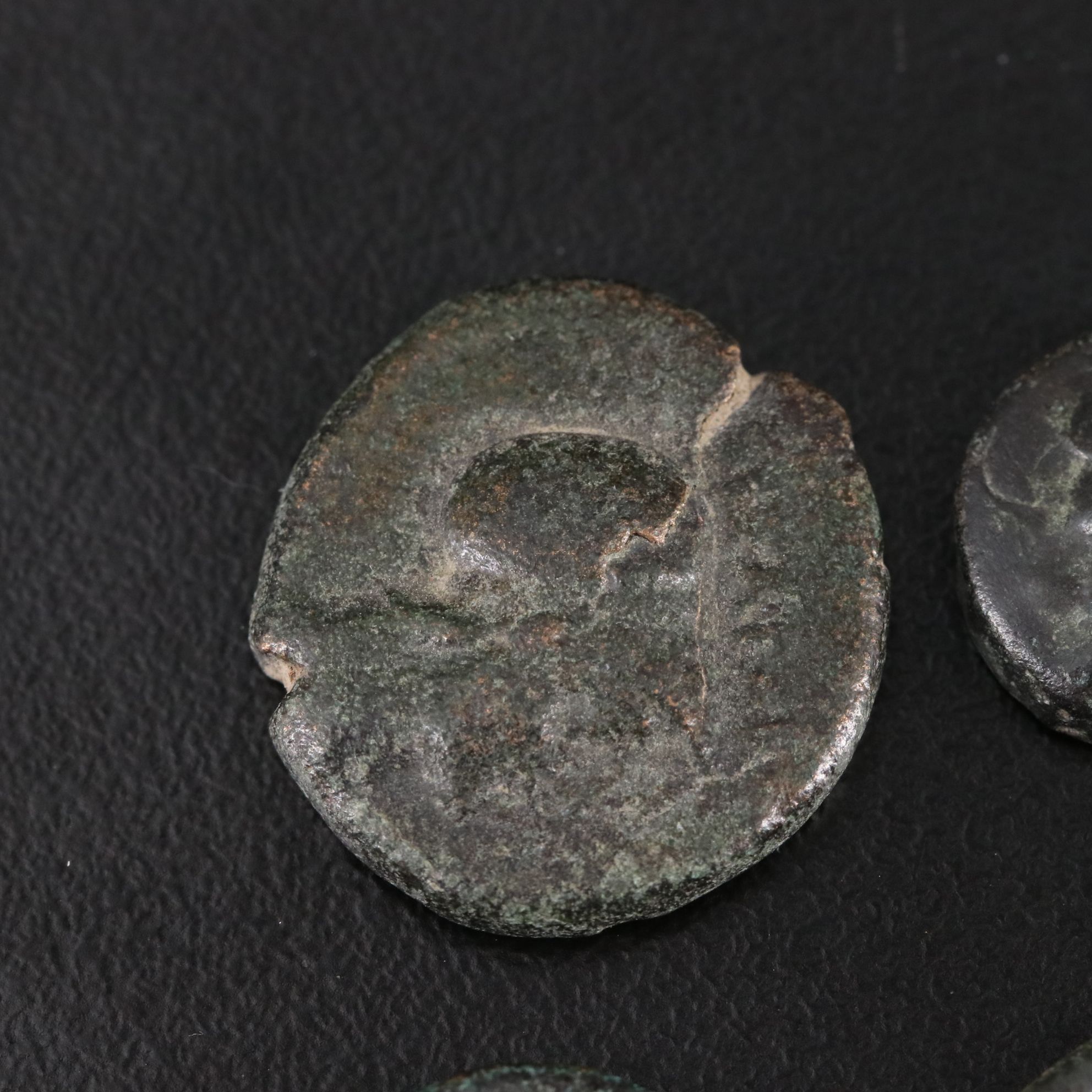 Four Ancient Bronze Coins from Ancient Greece, Thessaly, ca. 350 to 150 B.C.