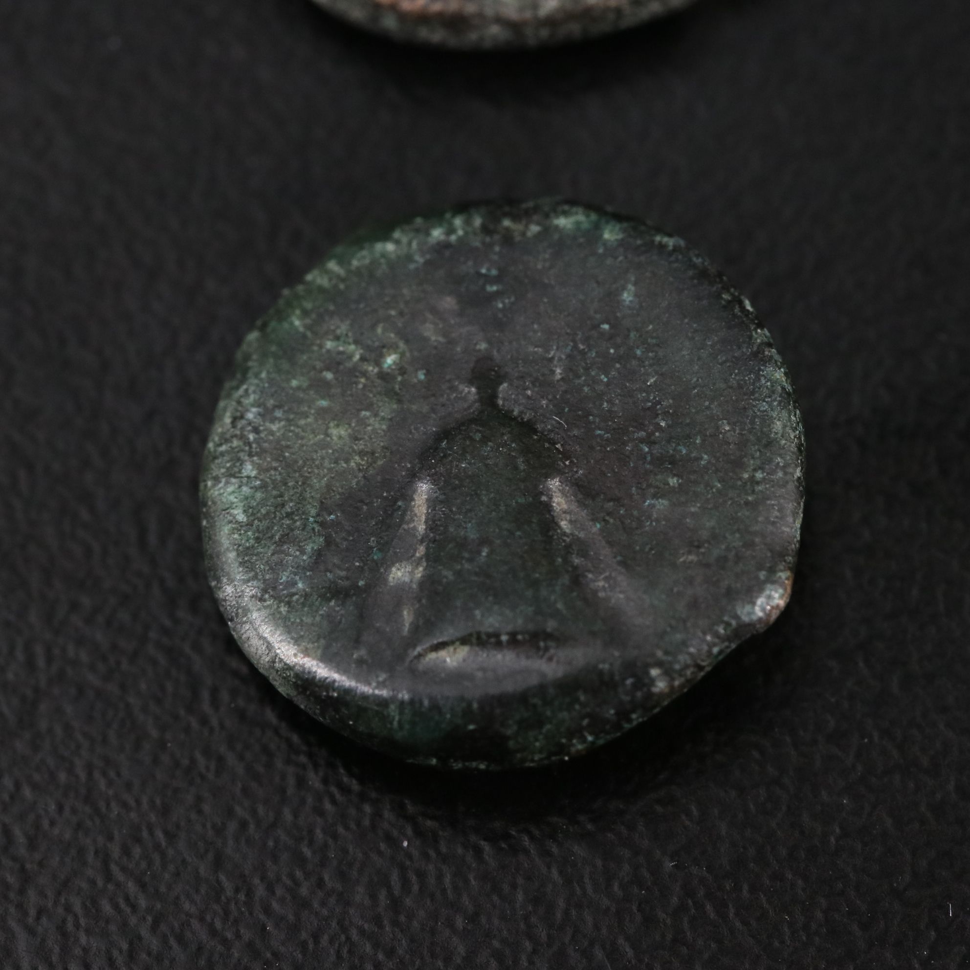 Four Ancient Bronze Coins from Ancient Greece, Thessaly, ca. 350 to 150 B.C.