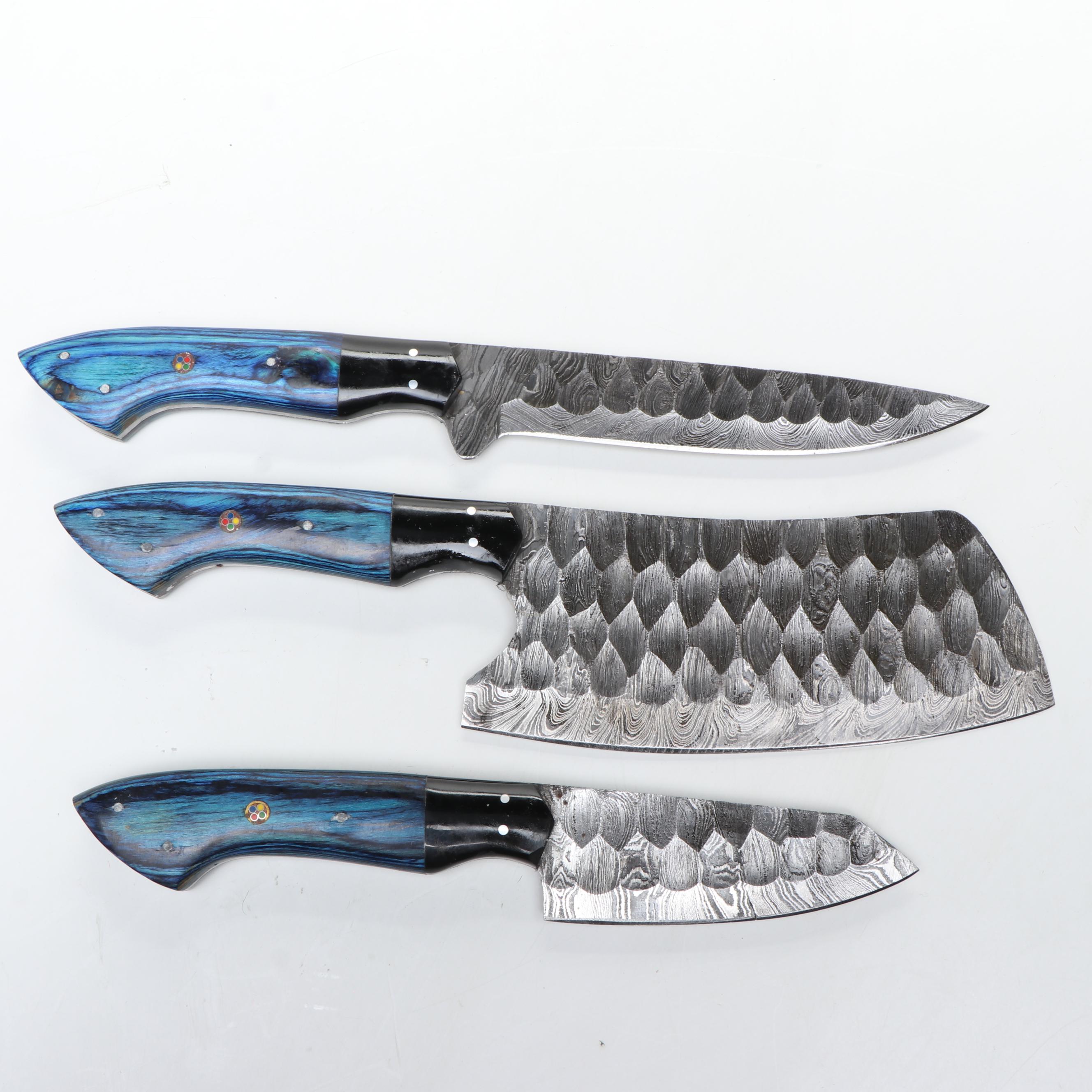 Damascus Steel Kitchen Cutlery