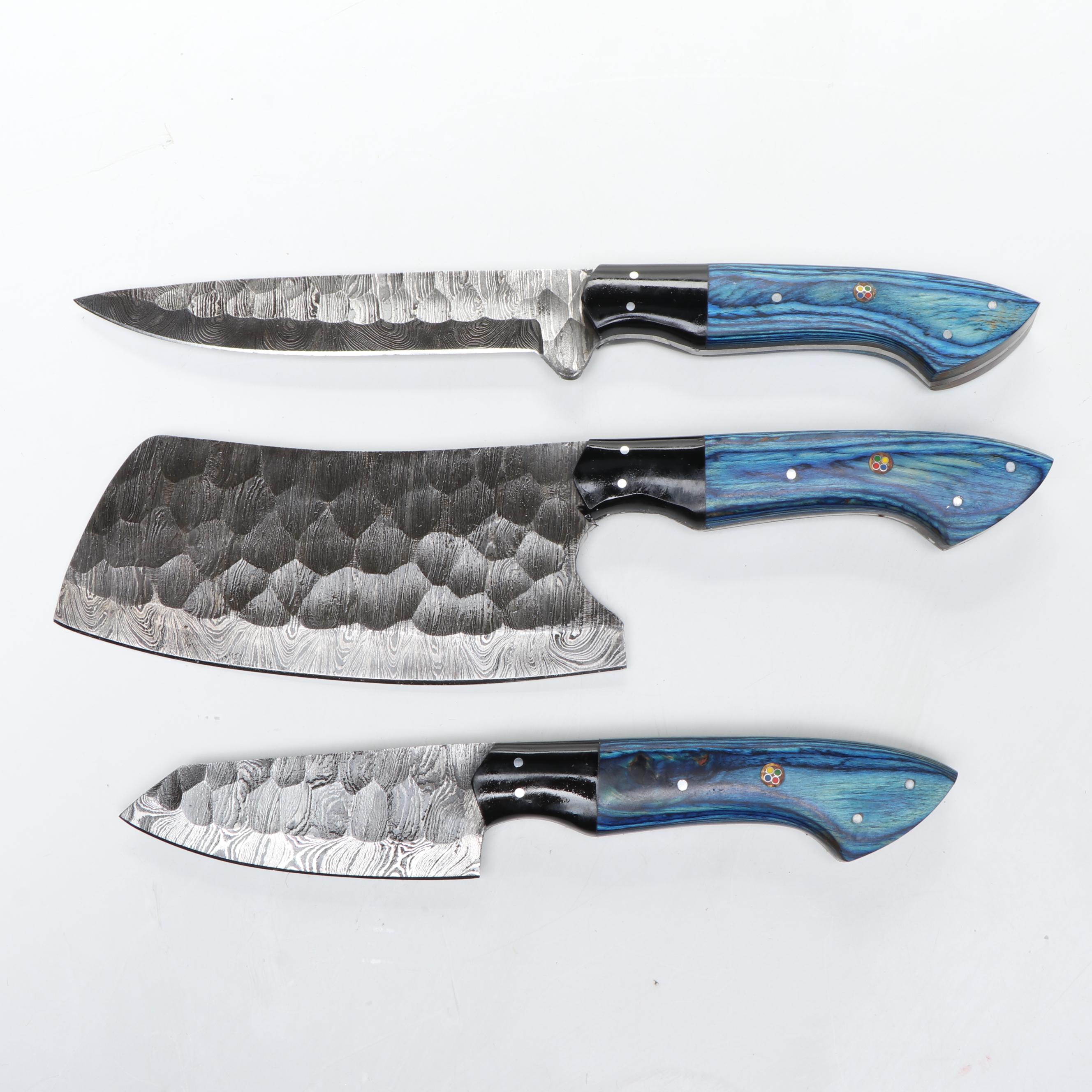 Damascus Steel Kitchen Cutlery