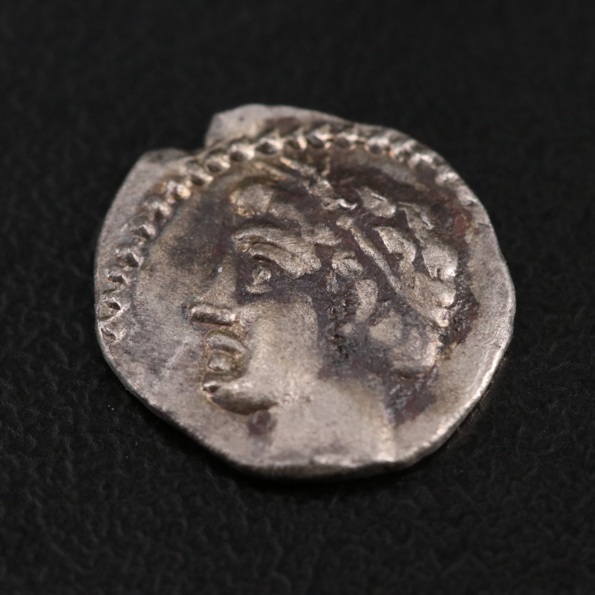 Ancient Tarsos, Cilicia AR Obol Coin, ca. 350 B.C.