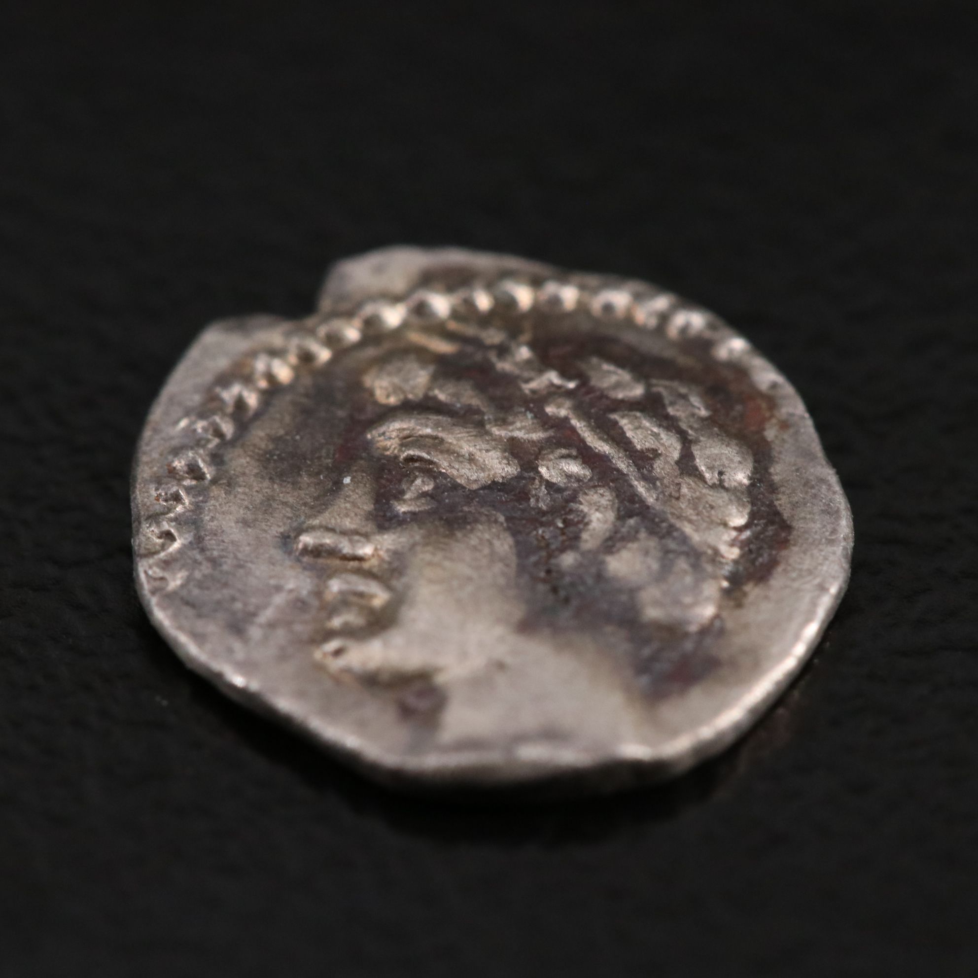 Ancient Tarsos, Cilicia AR Obol Coin, ca. 350 B.C.