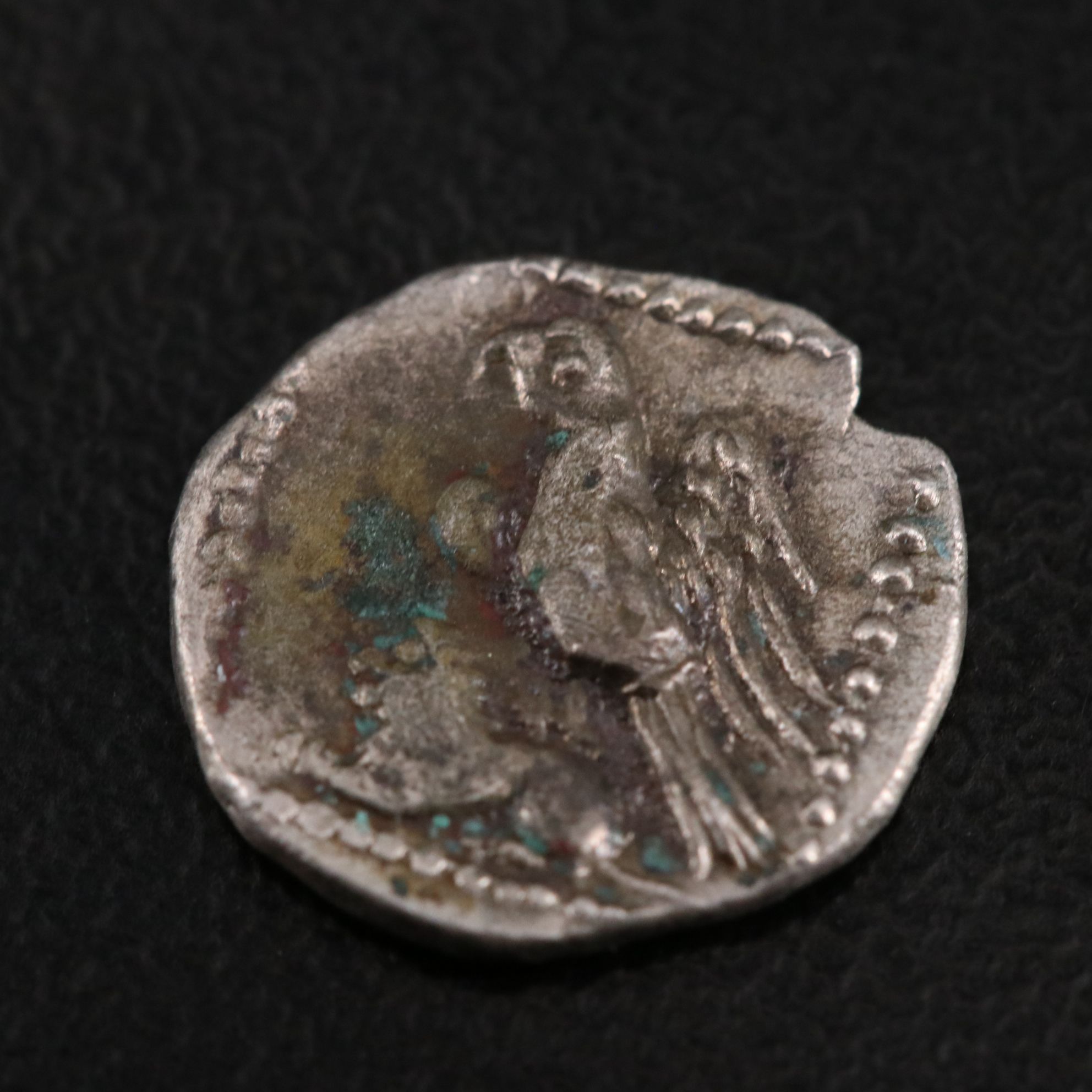 Ancient Tarsos, Cilicia AR Obol Coin, ca. 350 B.C.