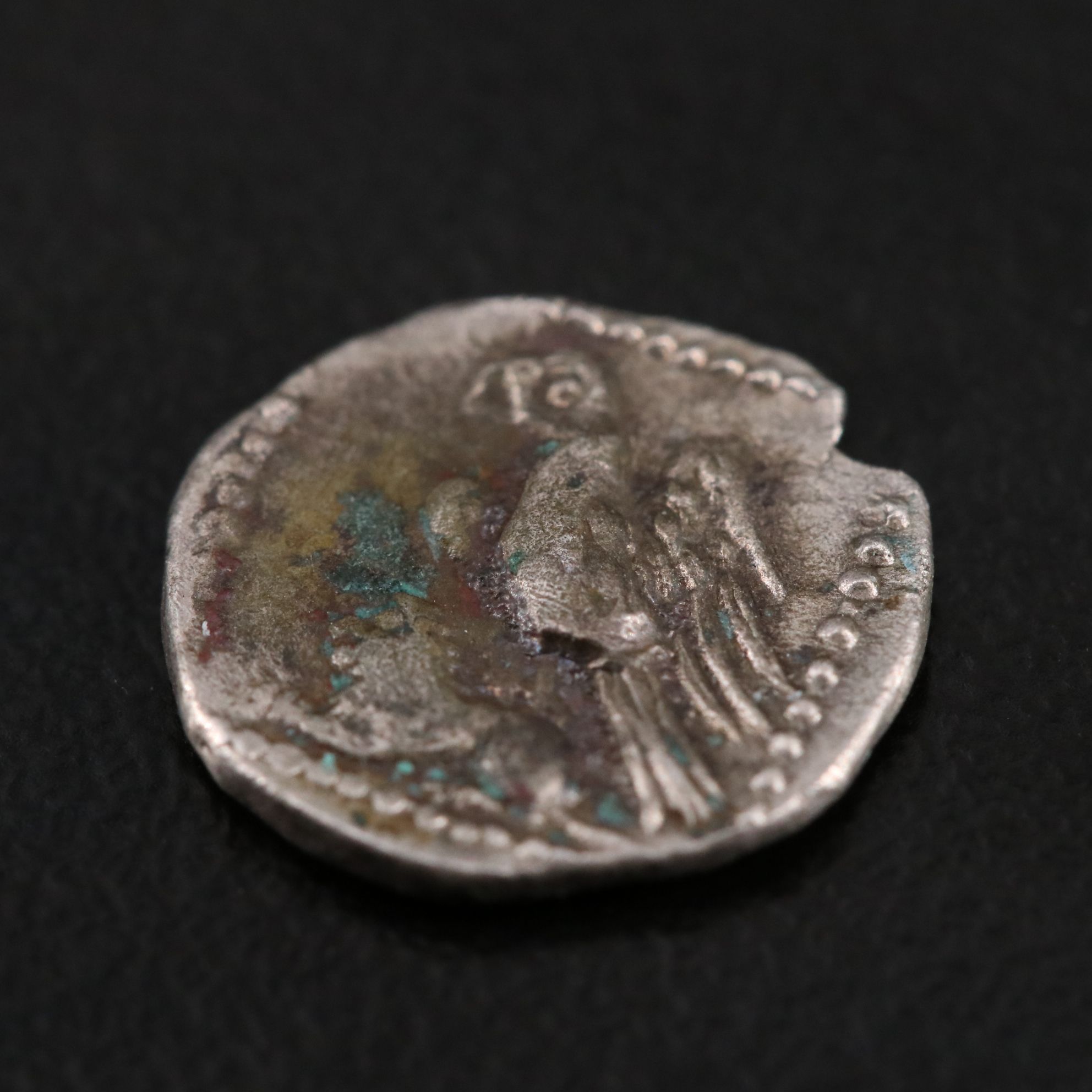 Ancient Tarsos, Cilicia AR Obol Coin, ca. 350 B.C.