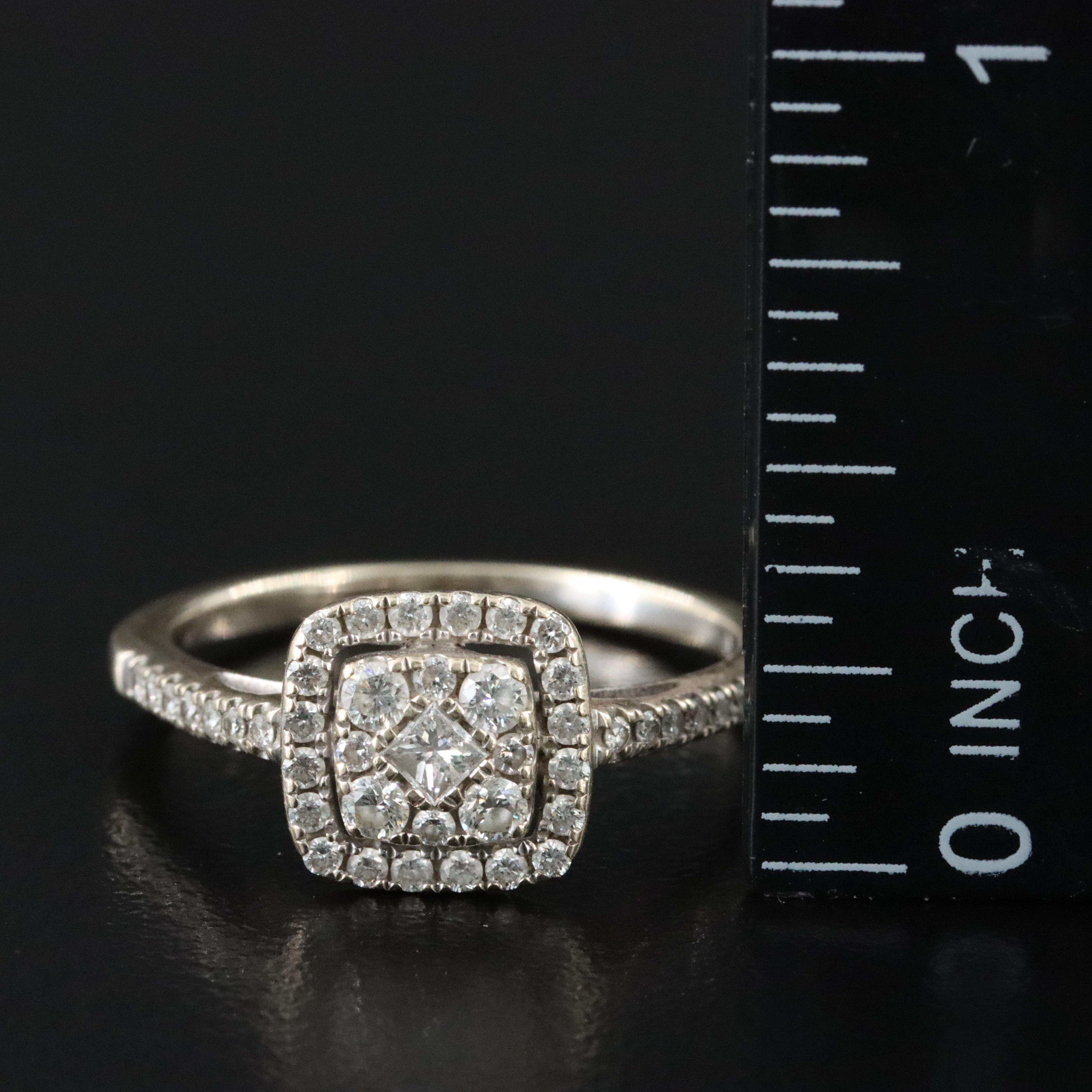 14K 0.50 CTW Diamond Ring