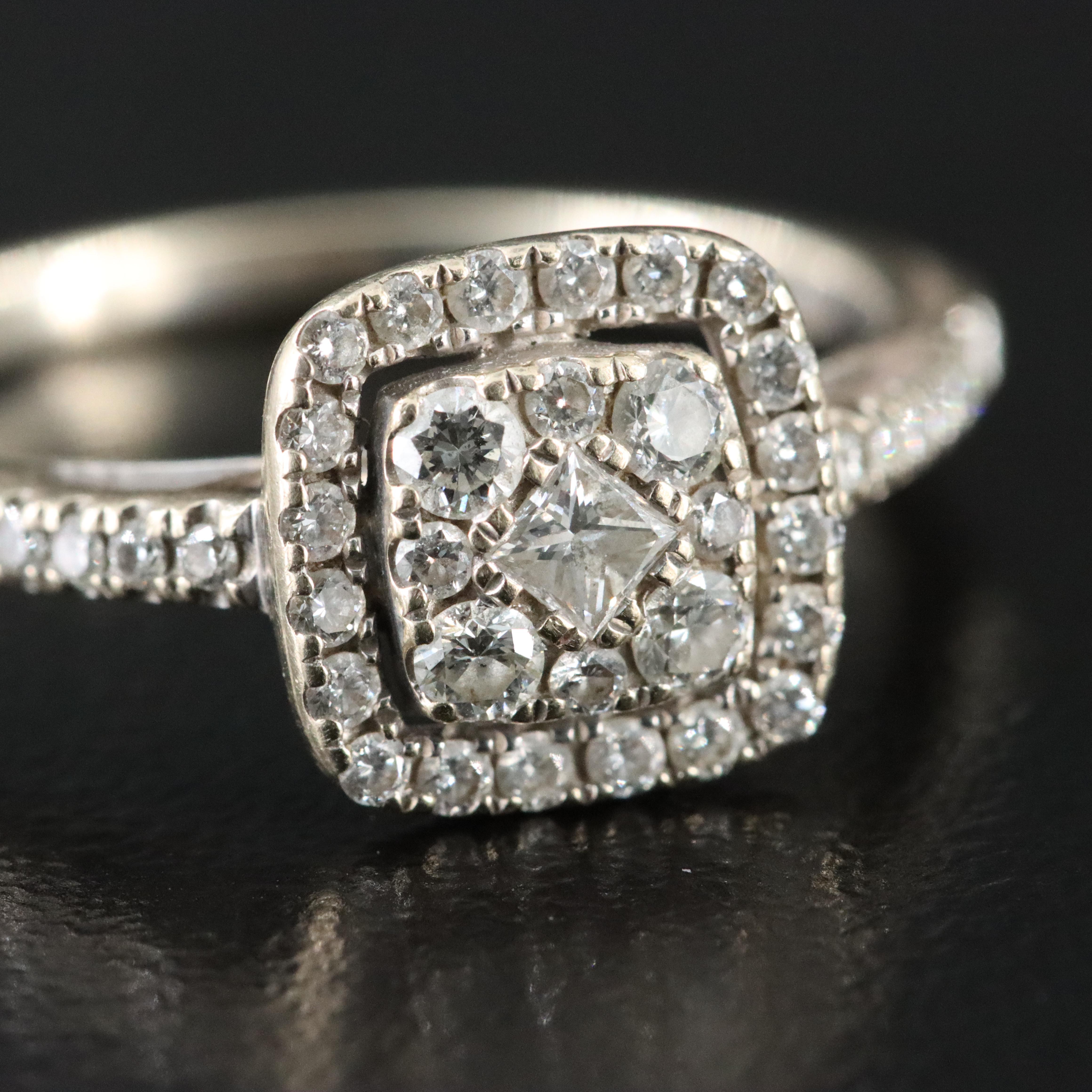 14K 0.50 CTW Diamond Ring