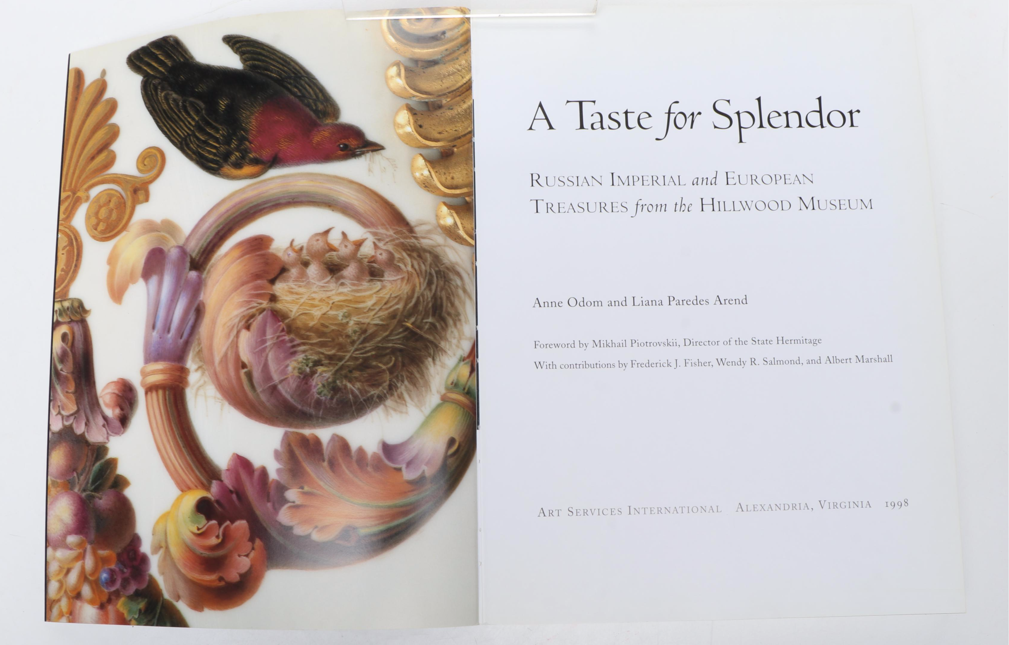 "The Treasures of Catherine the Great" with "A Taste for Splendor"
