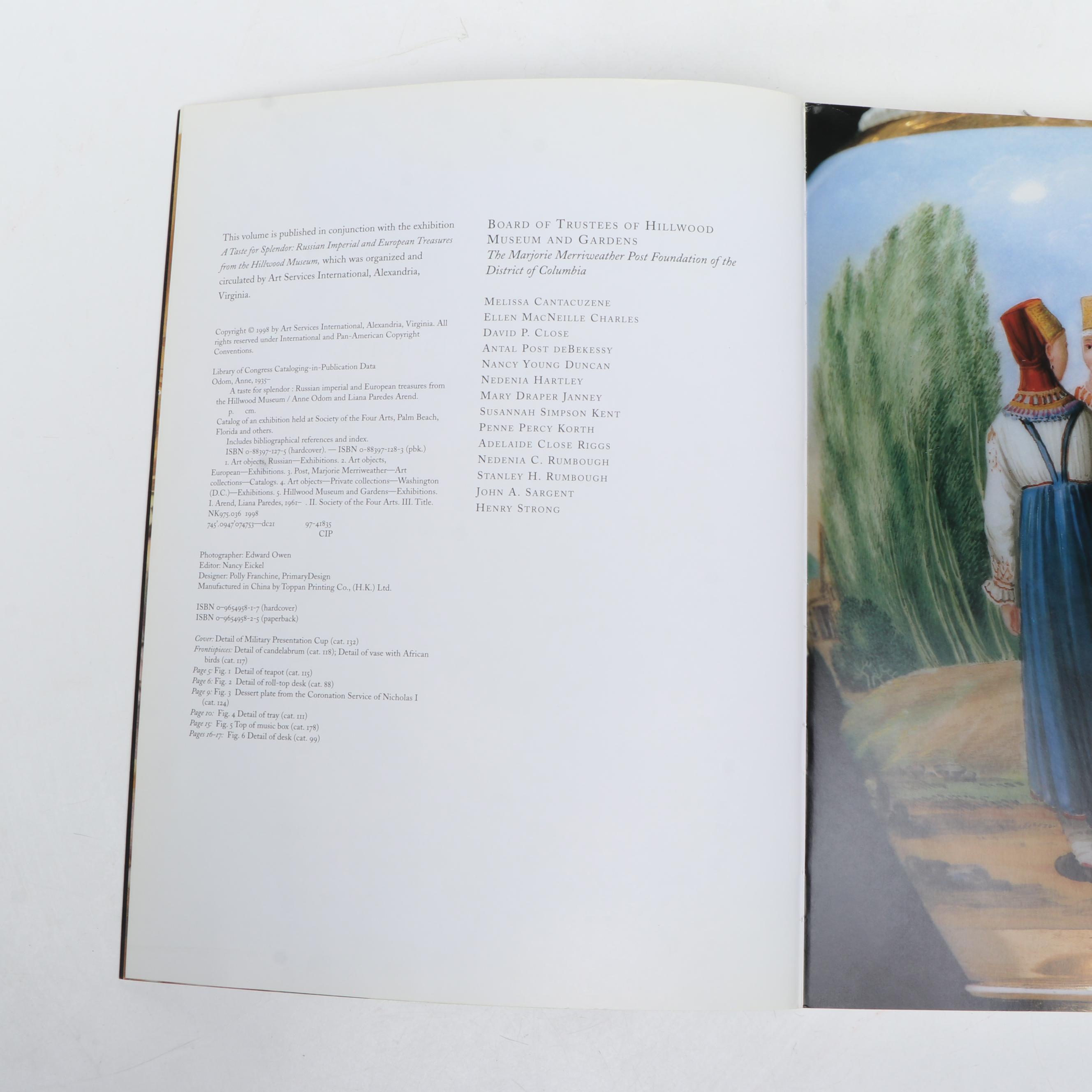 "The Treasures of Catherine the Great" with "A Taste for Splendor"