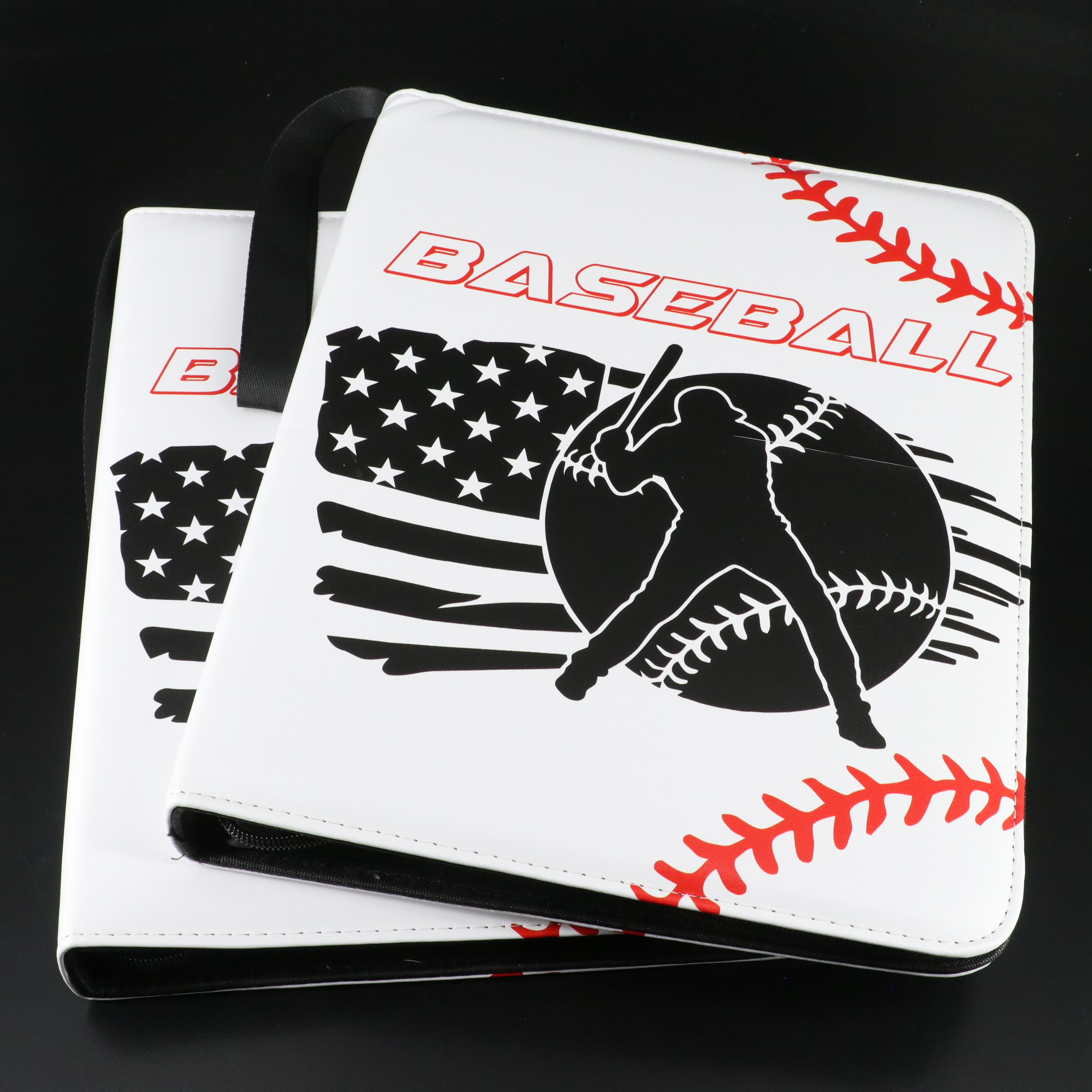 Two Albums Mint Condition Baseball, Football and Basketball Cards, 1980s-2000s