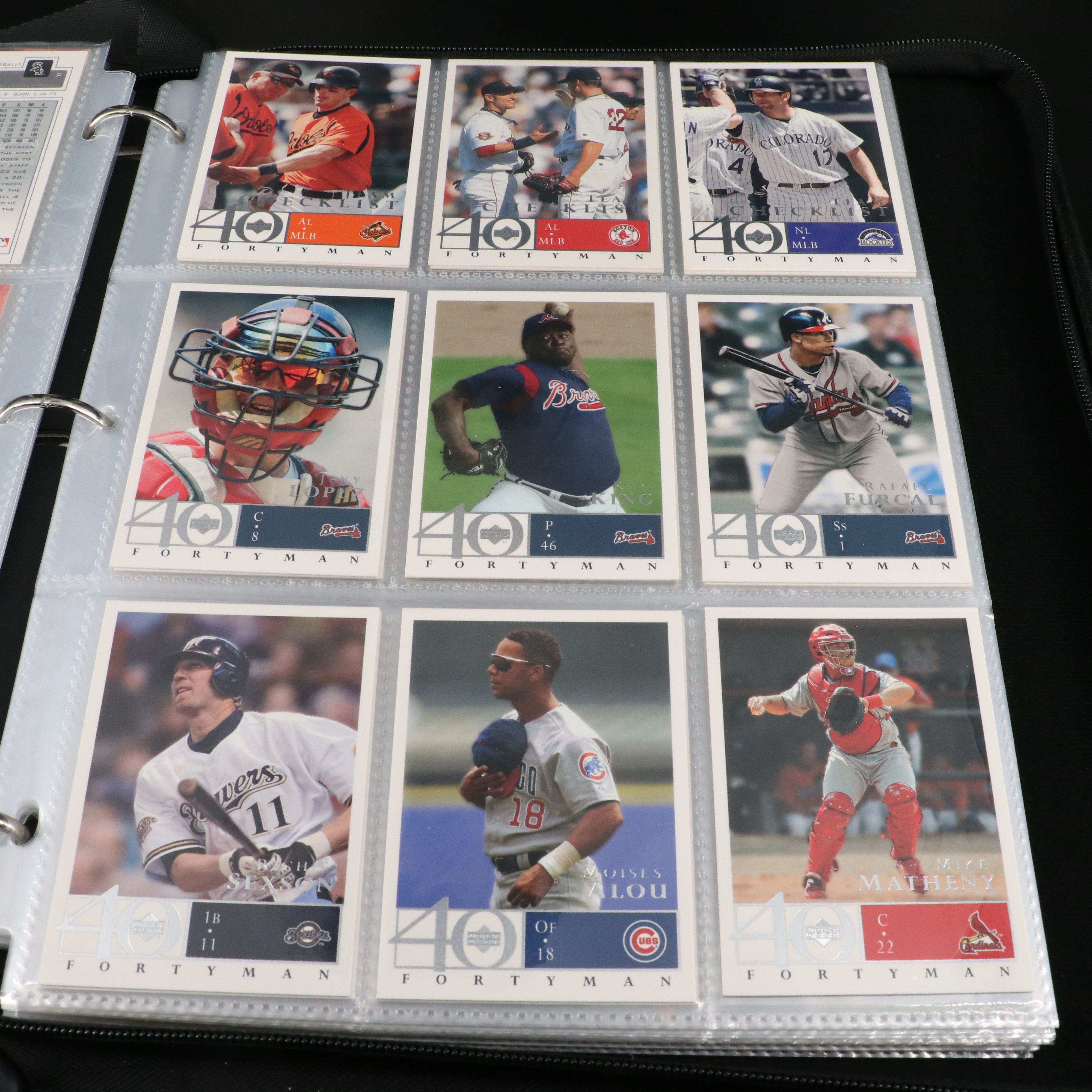 Two Albums Mint Condition Baseball, Football and Basketball Cards, 1980s-2000s