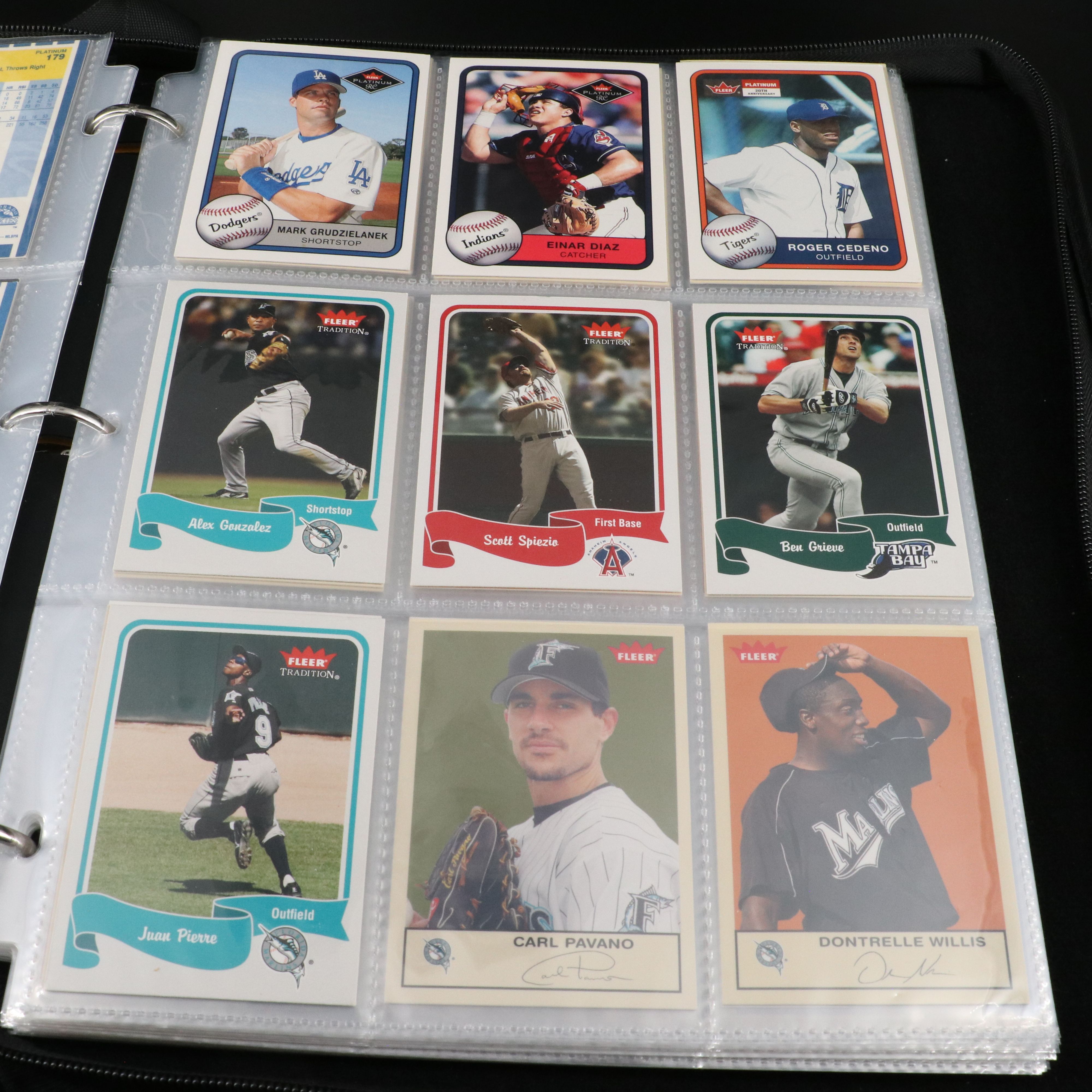 Two Albums Mint Condition Baseball, Football and Basketball Cards, 1980s-2000s