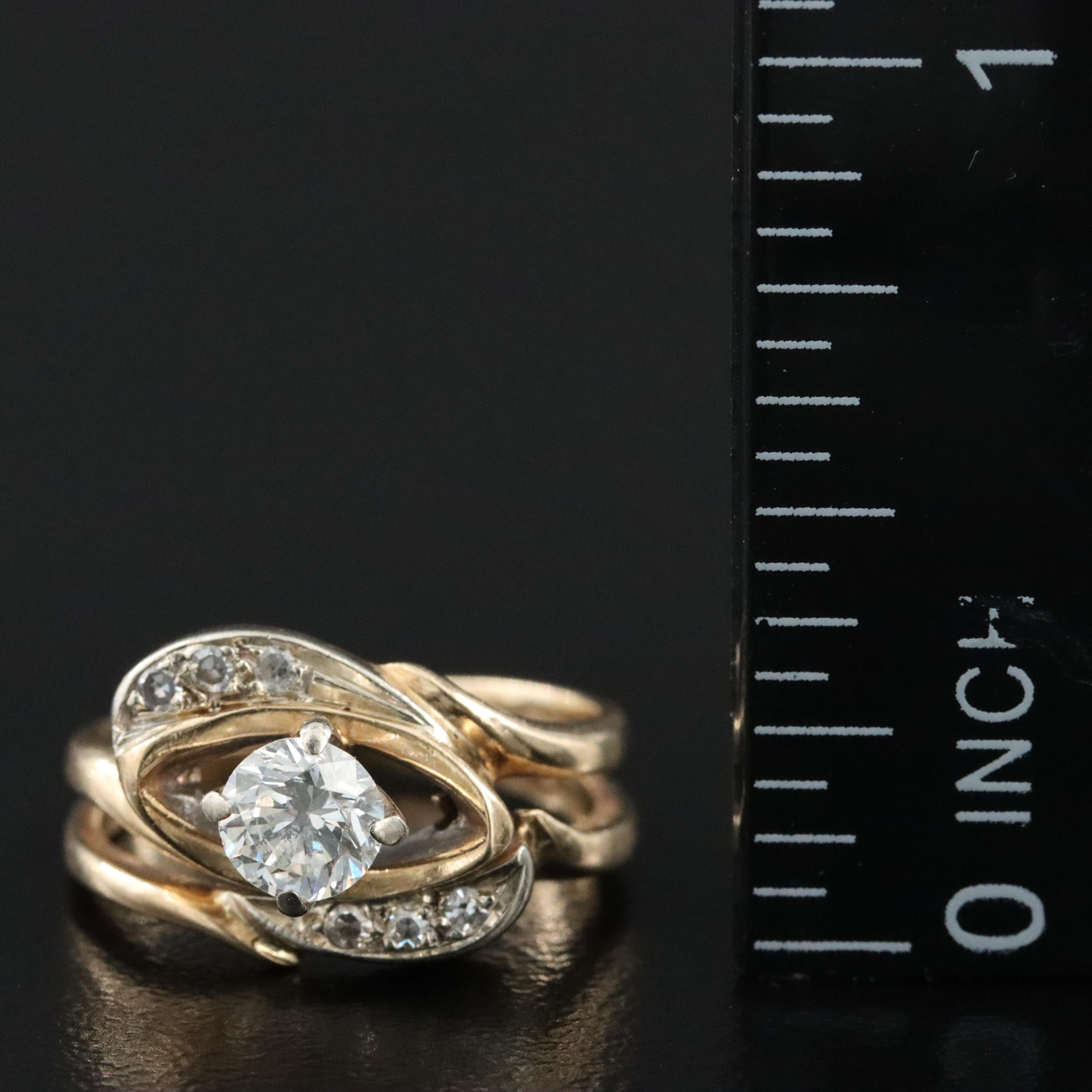 14K 0.43 CTW Diamond Ring