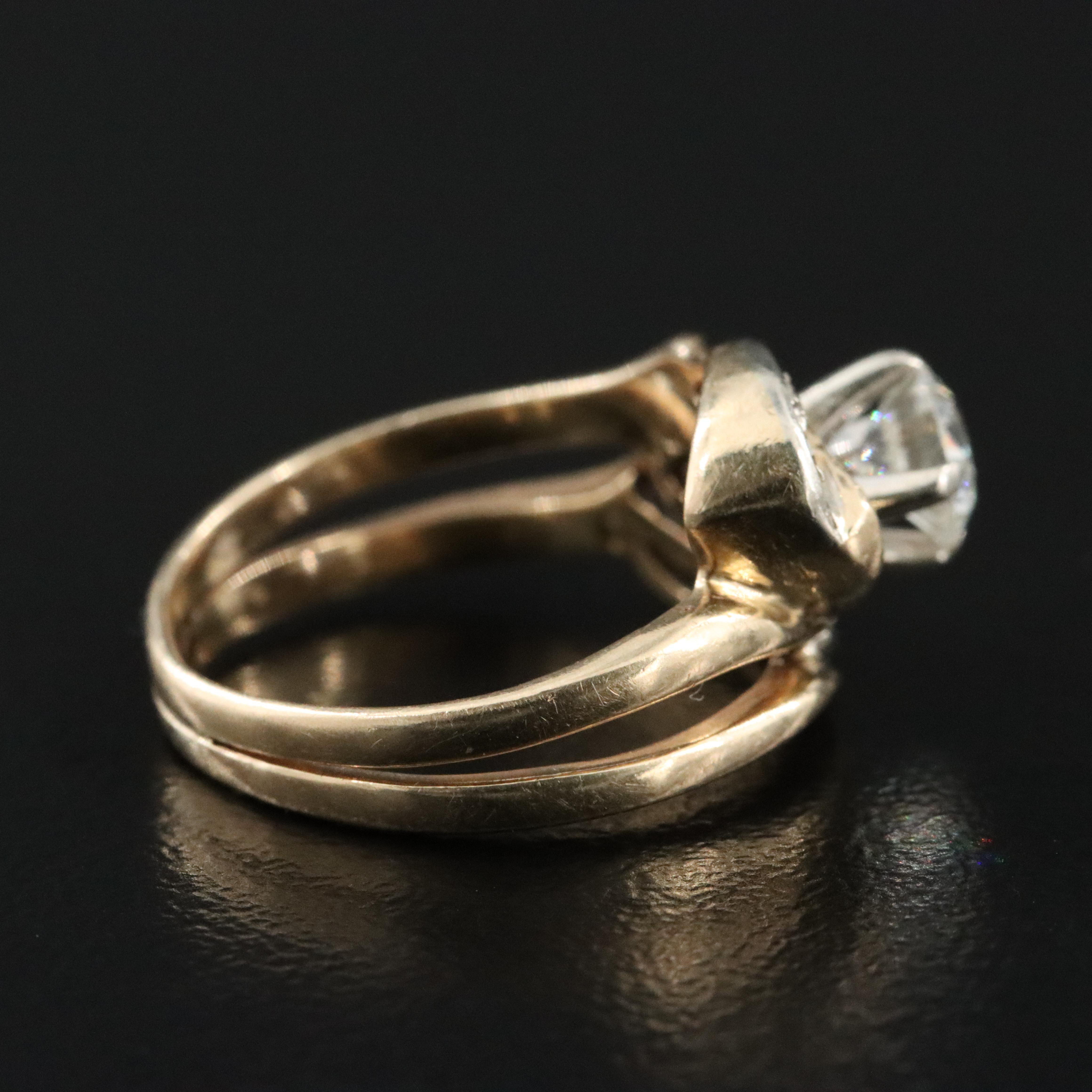 14K 0.43 CTW Diamond Ring