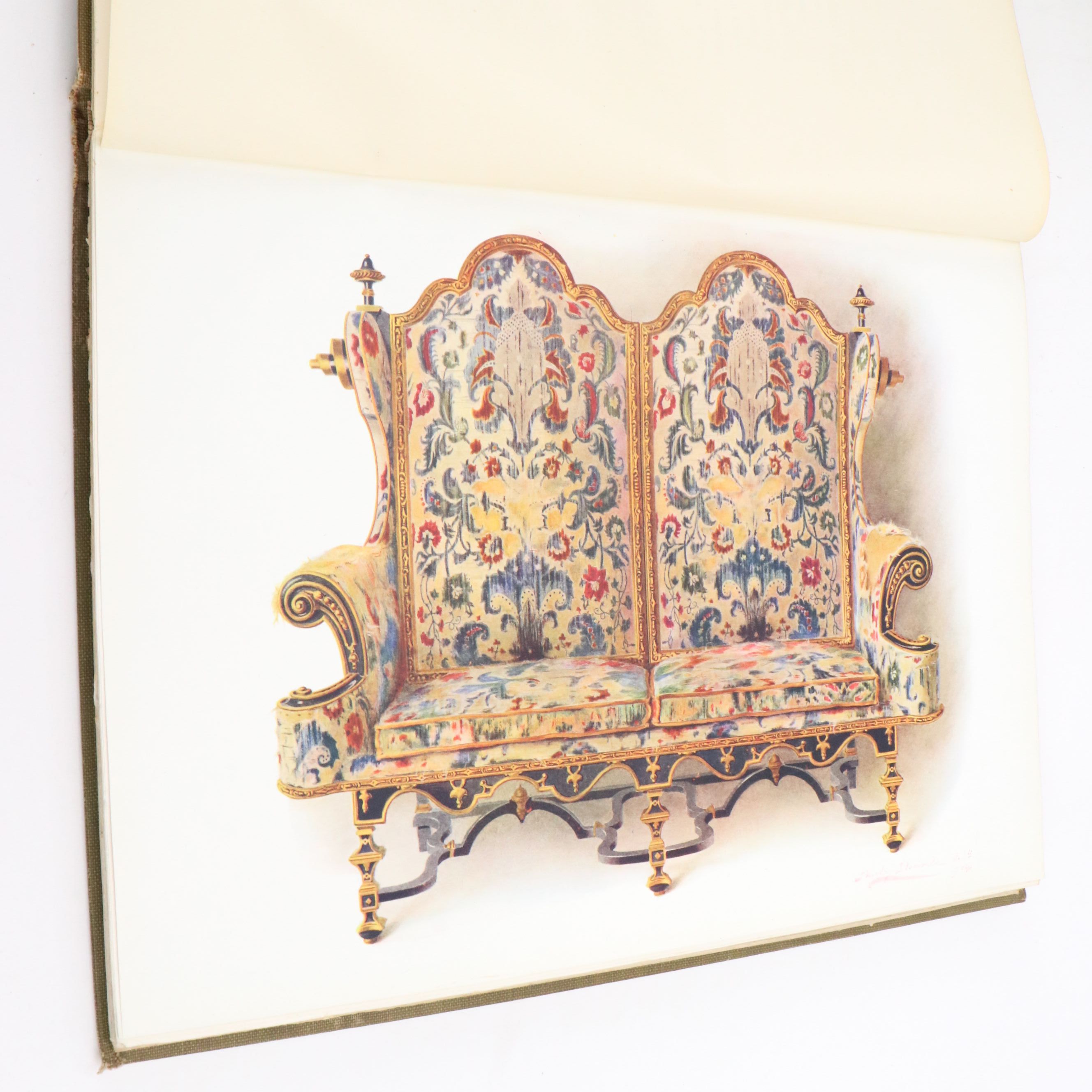 Illustrated "A History of English Furniture" Four-Volume Set by Percy Macquoid