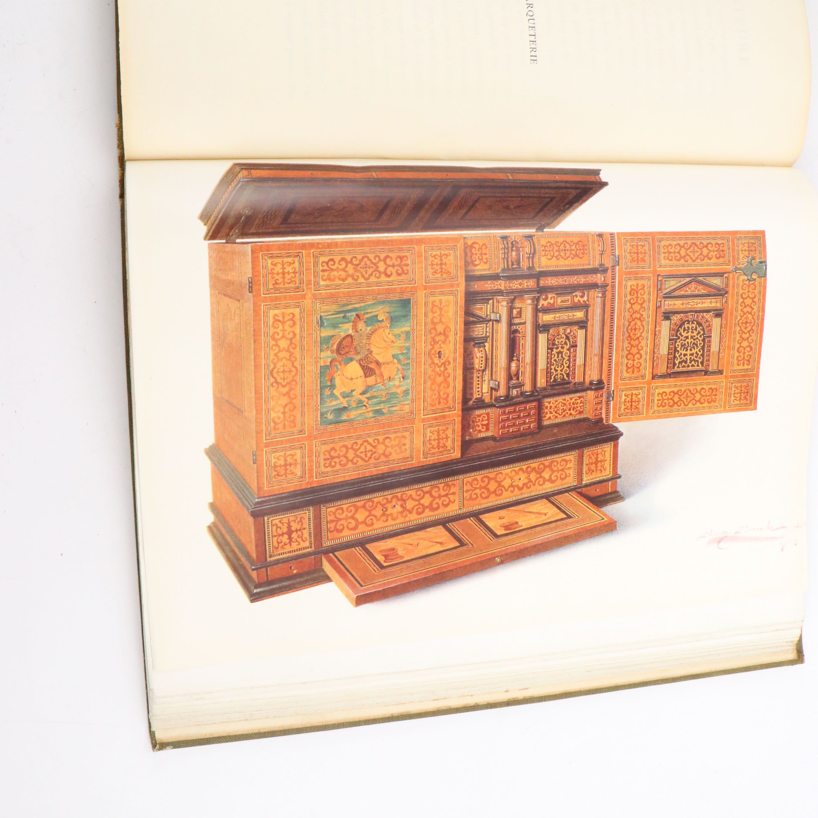 Illustrated "A History of English Furniture" Four-Volume Set by Percy Macquoid