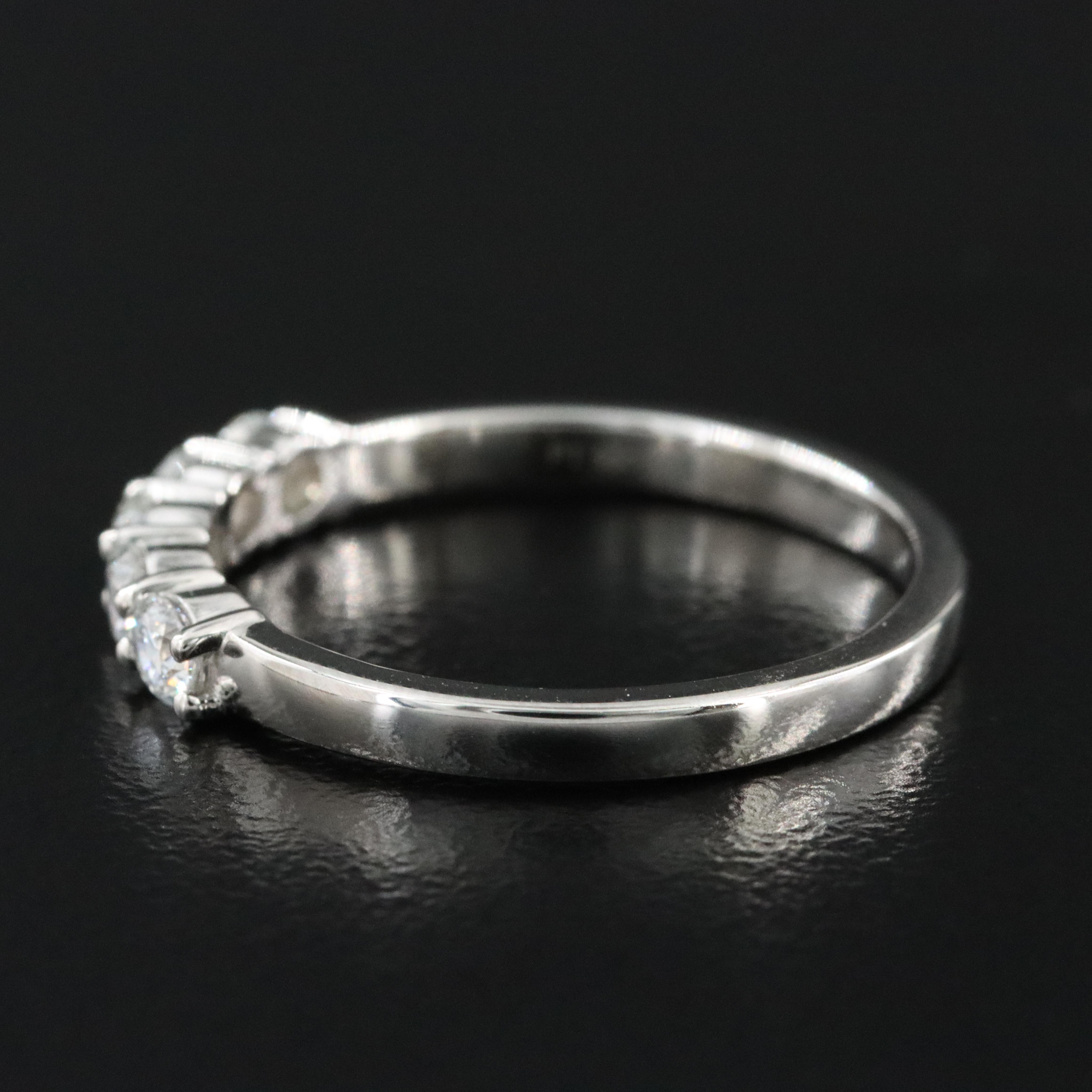Platinum 0.52 CTW Diamond Ring
