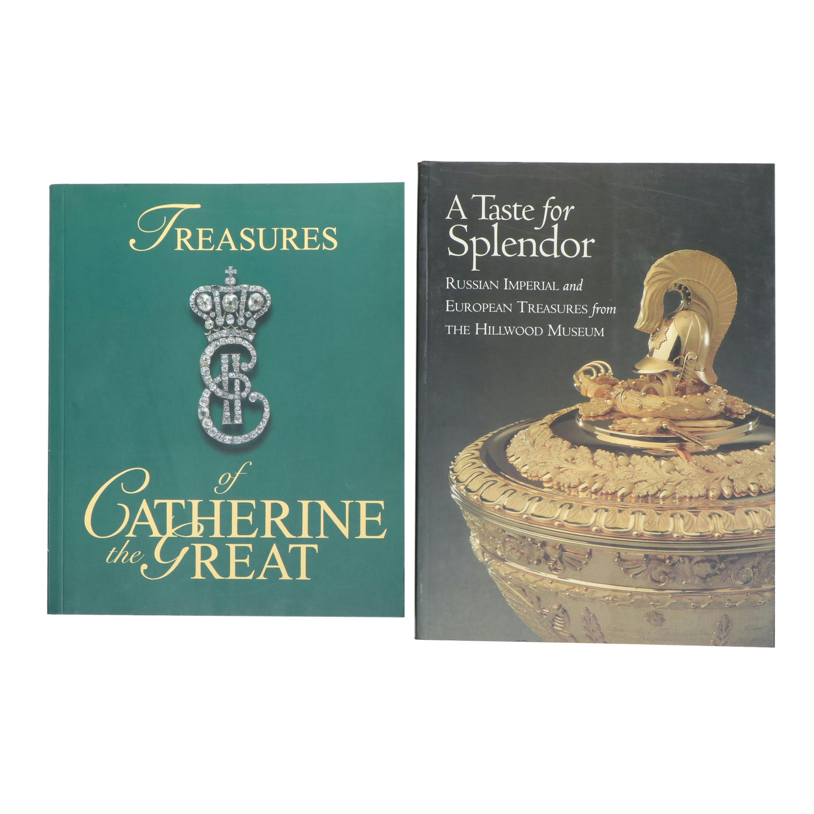 "The Treasures of Catherine the Great" with "A Taste for Splendor"
