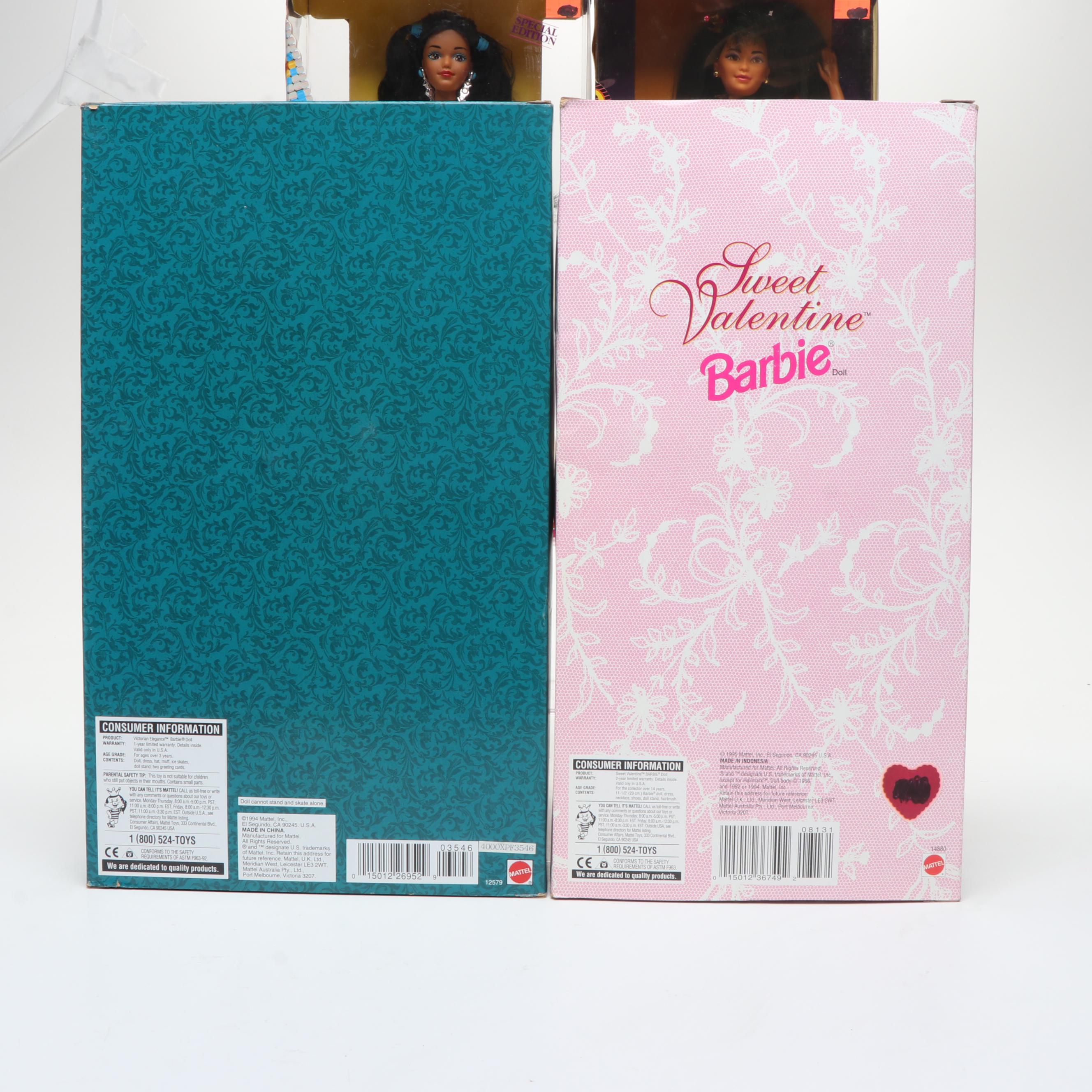 Mattel Barbie Dolls Featuring "Chinese Barbie" with Applause "Sally" Doll