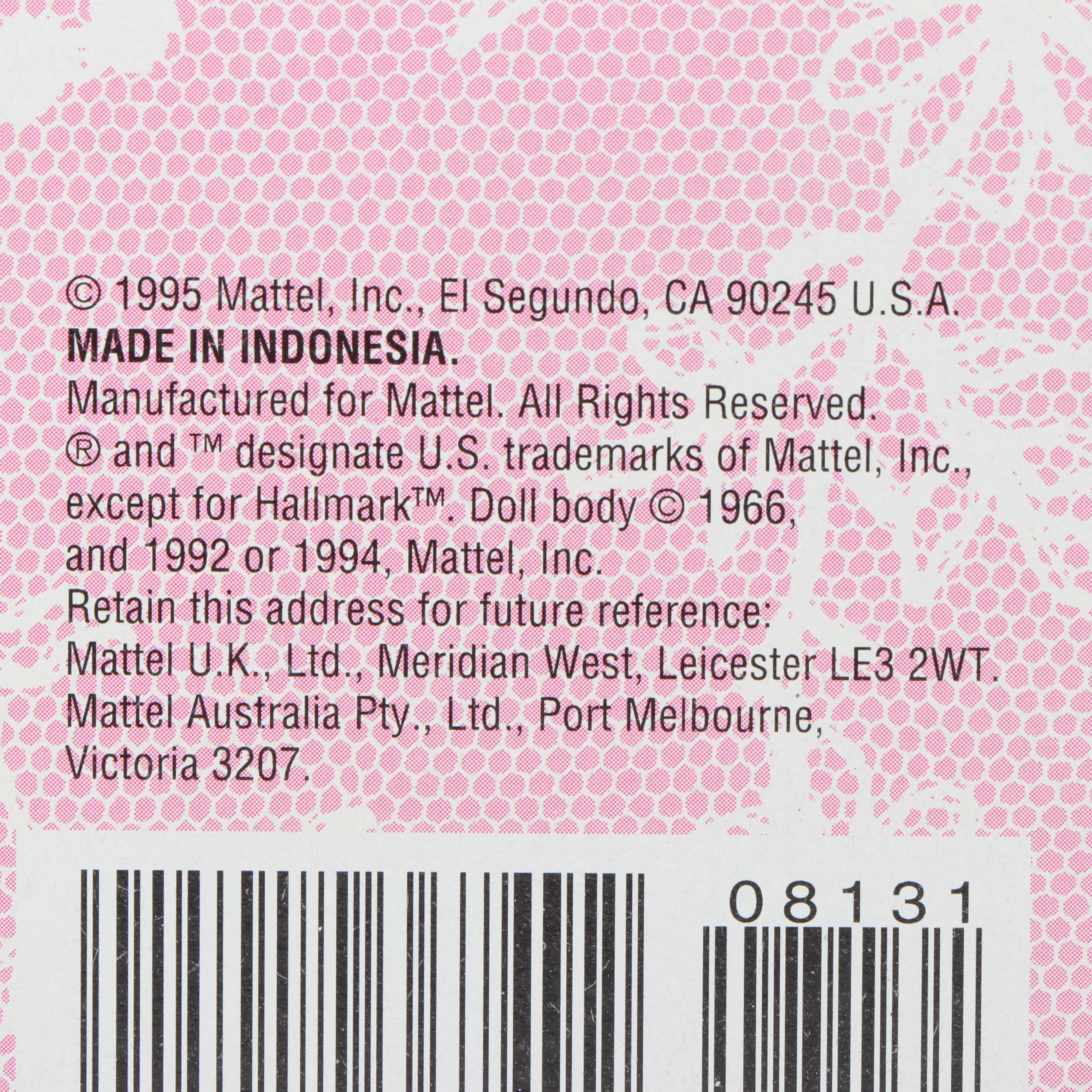 Mattel Barbie Dolls Featuring "Chinese Barbie" with Applause "Sally" Doll