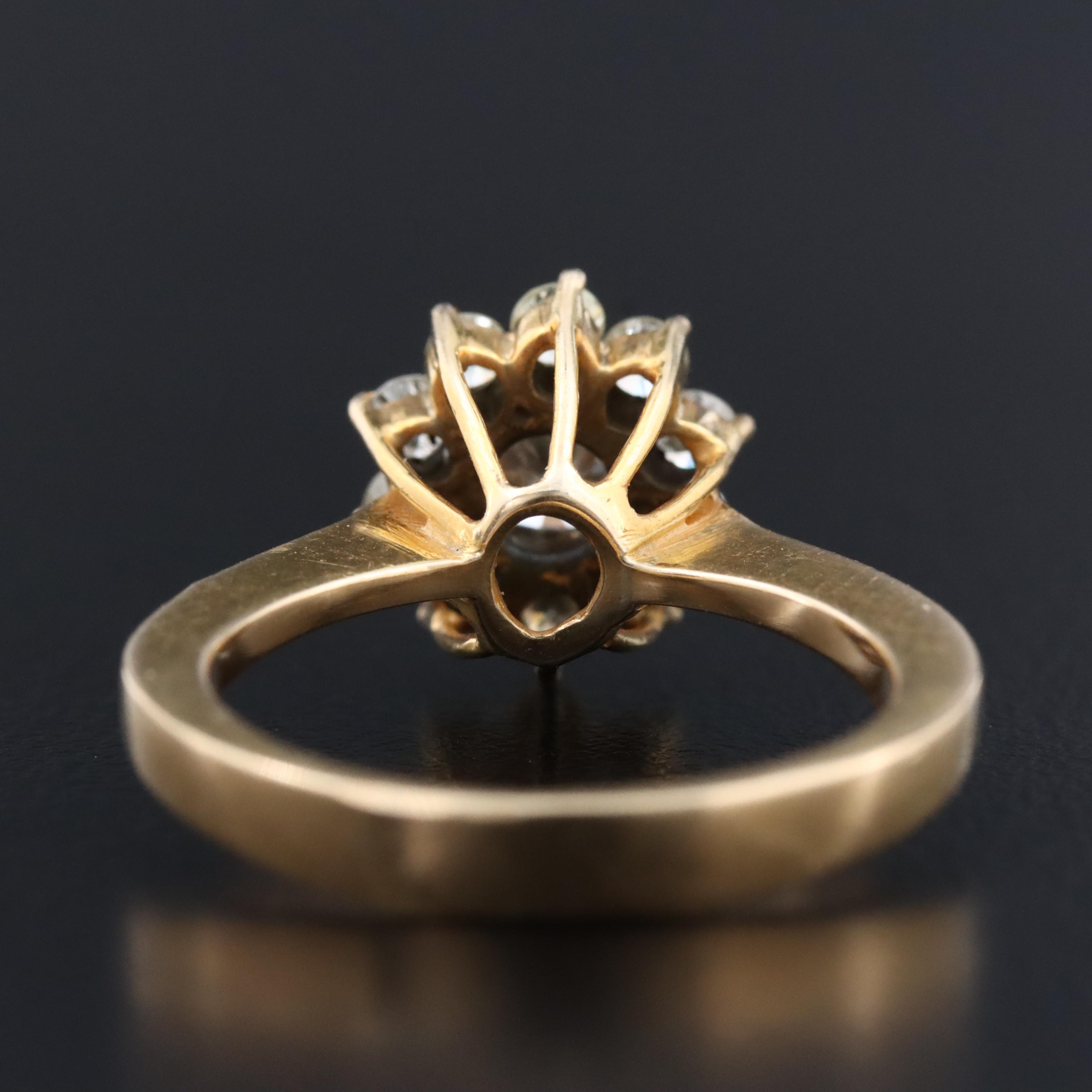 14K 0.80 CTW Diamond Ring