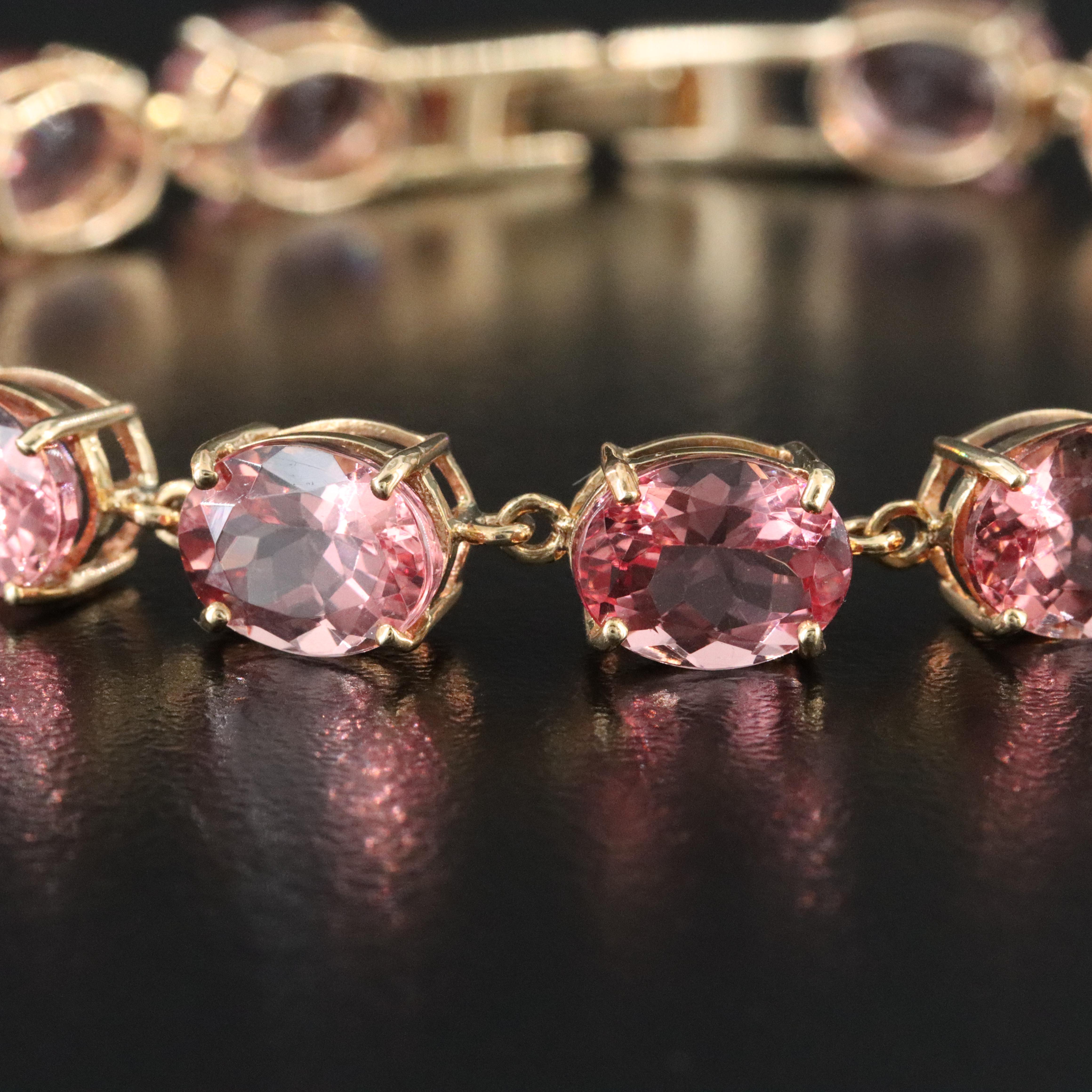 10K Apatite Bracelet