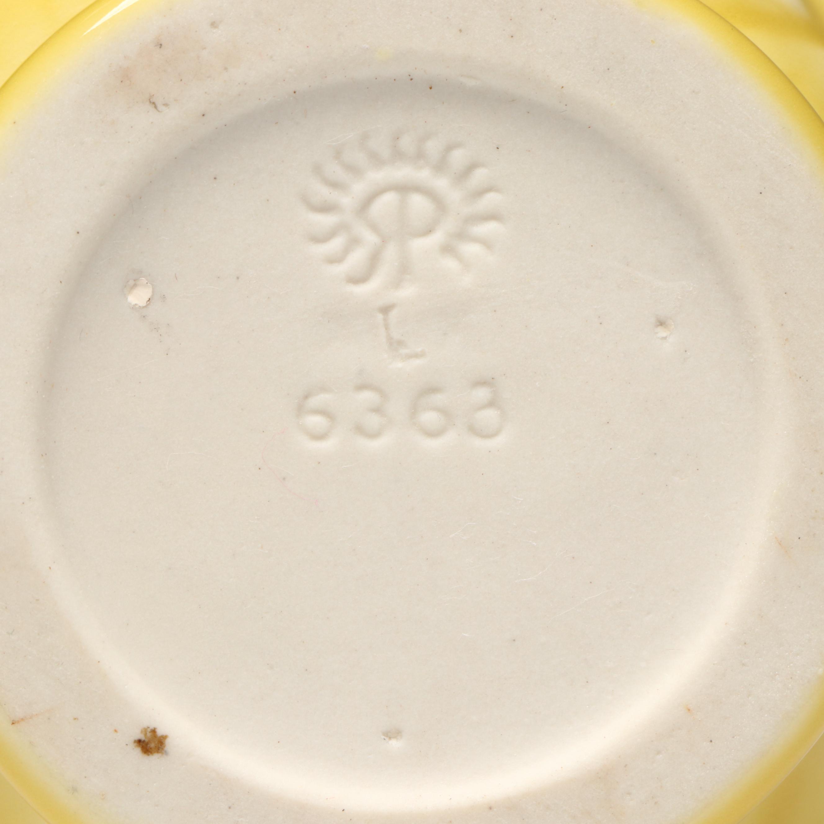 Rookwood Pottery Floral Motif Ceramic Production Vase, 1950