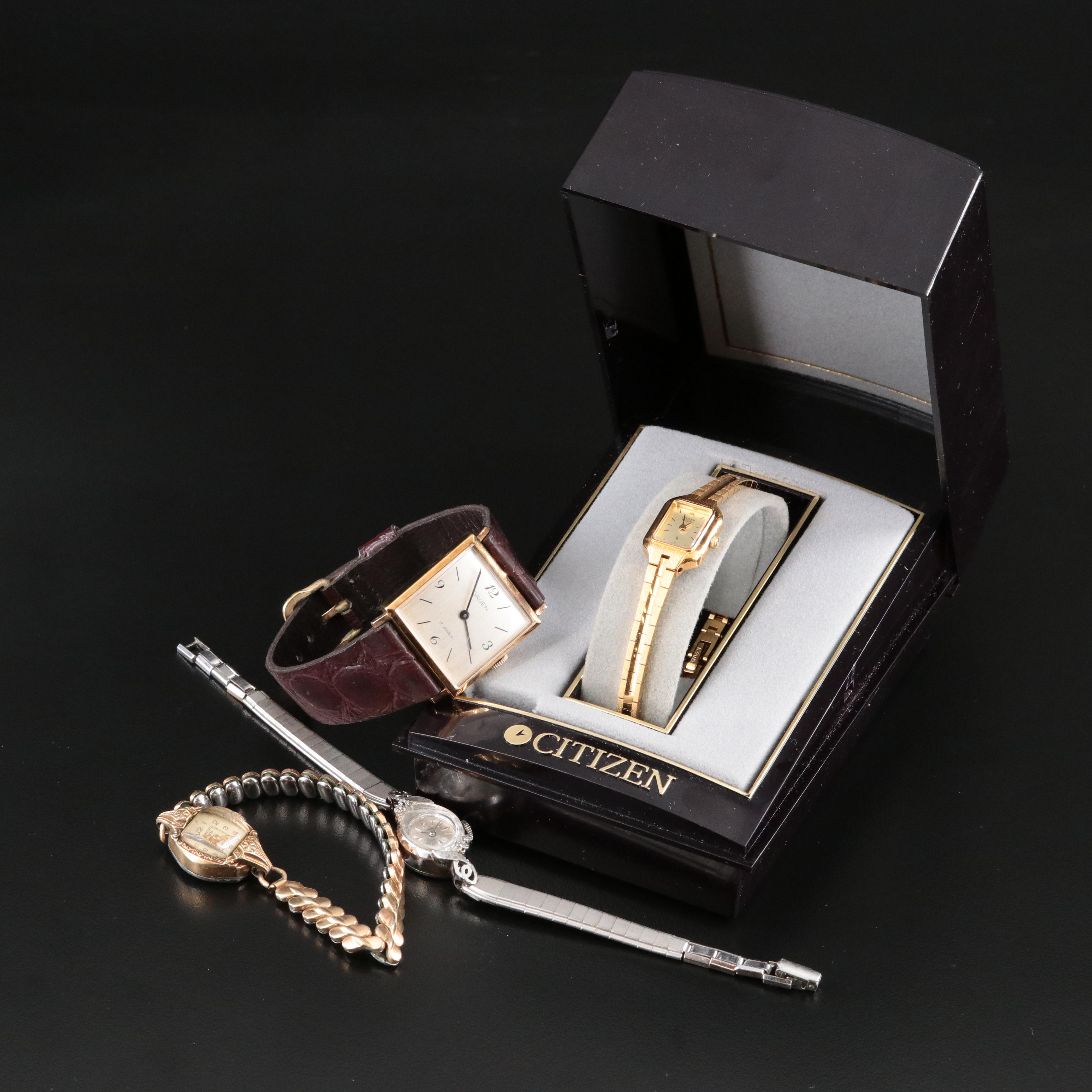 Clinton, Citizen and Gruen Watches