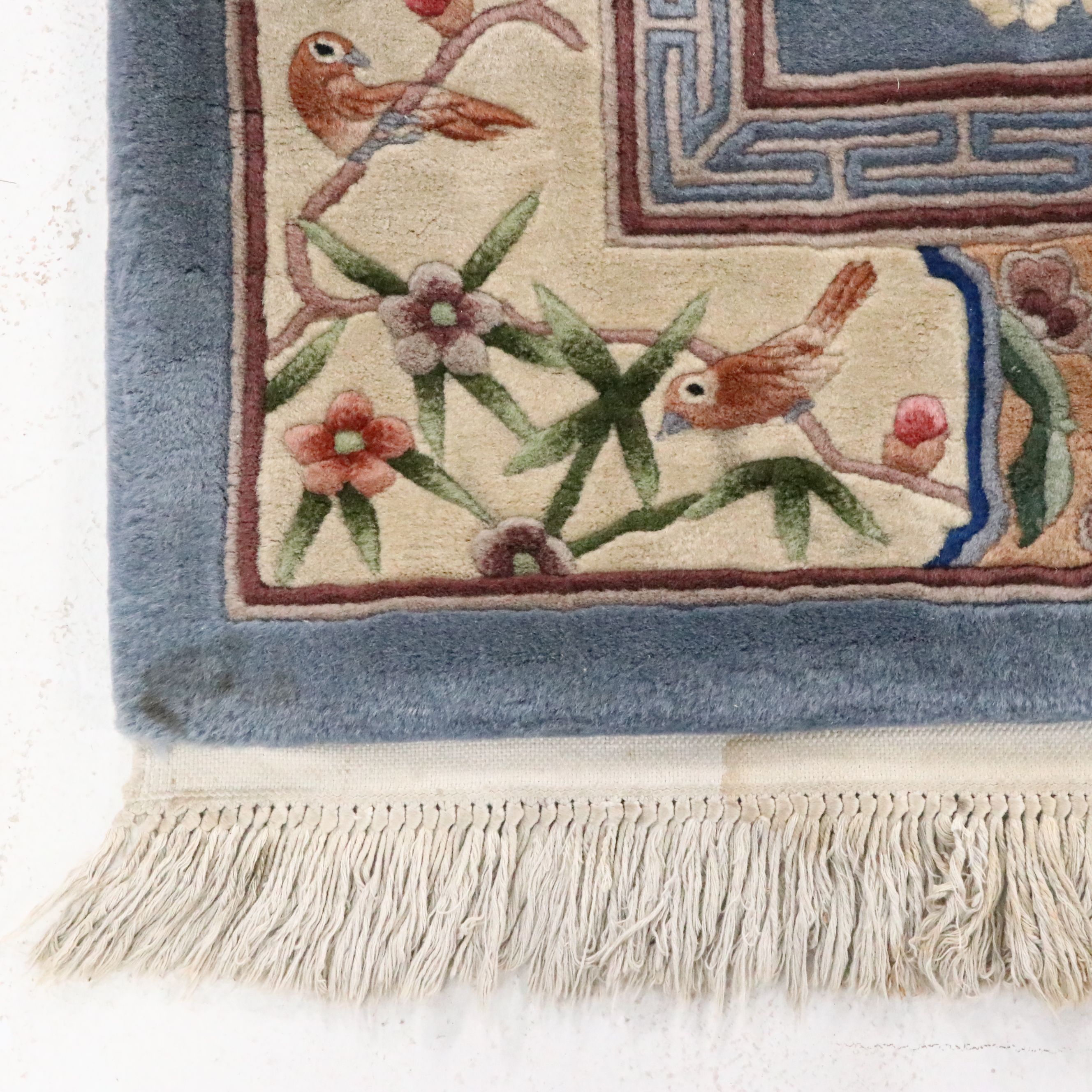 5' x 8'8 Hand-Knotted Chinese Peking Area Rug