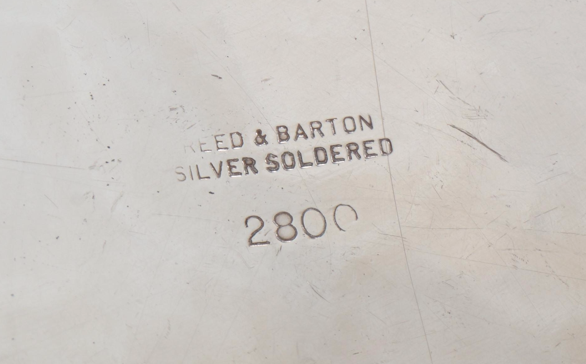 Vintage Reed & Barton Silver Plate Champagne Ice Bucket and Stand