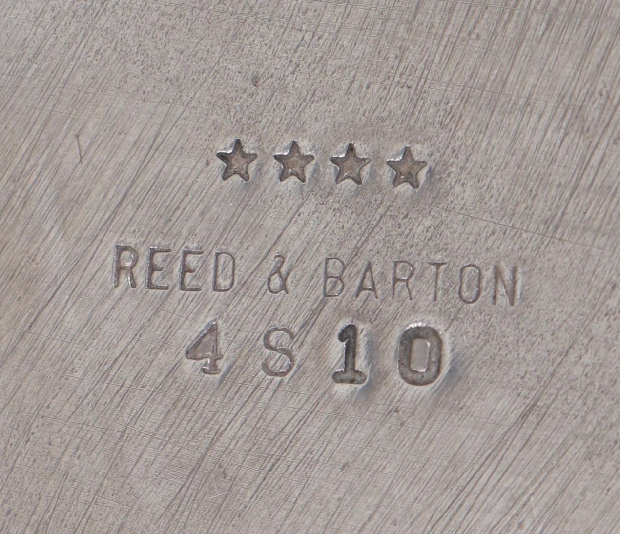 Vintage Reed & Barton Silver Plate Champagne Ice Bucket and Stand