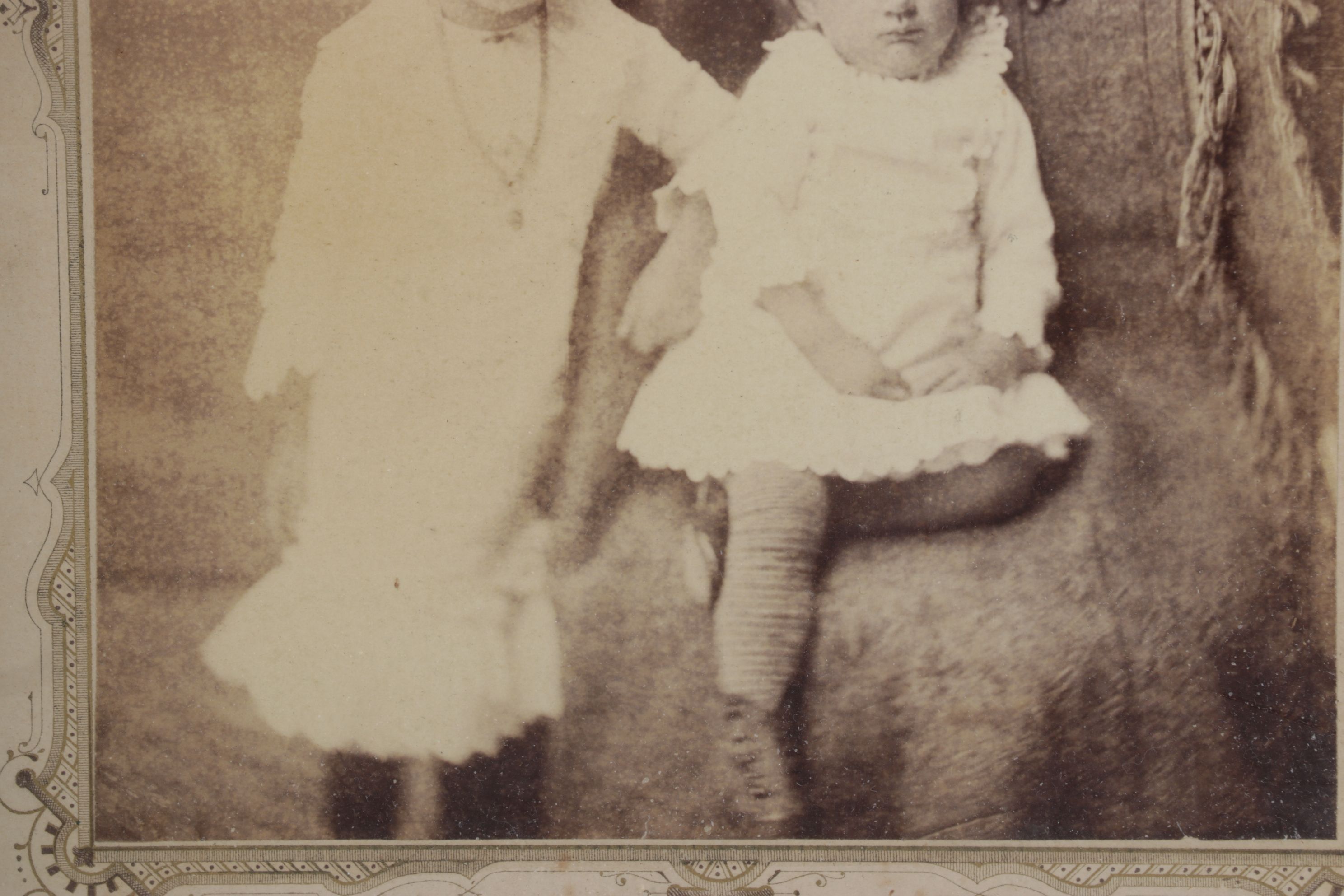 Photographs in Deep Walnut Frames, Early 20th Century