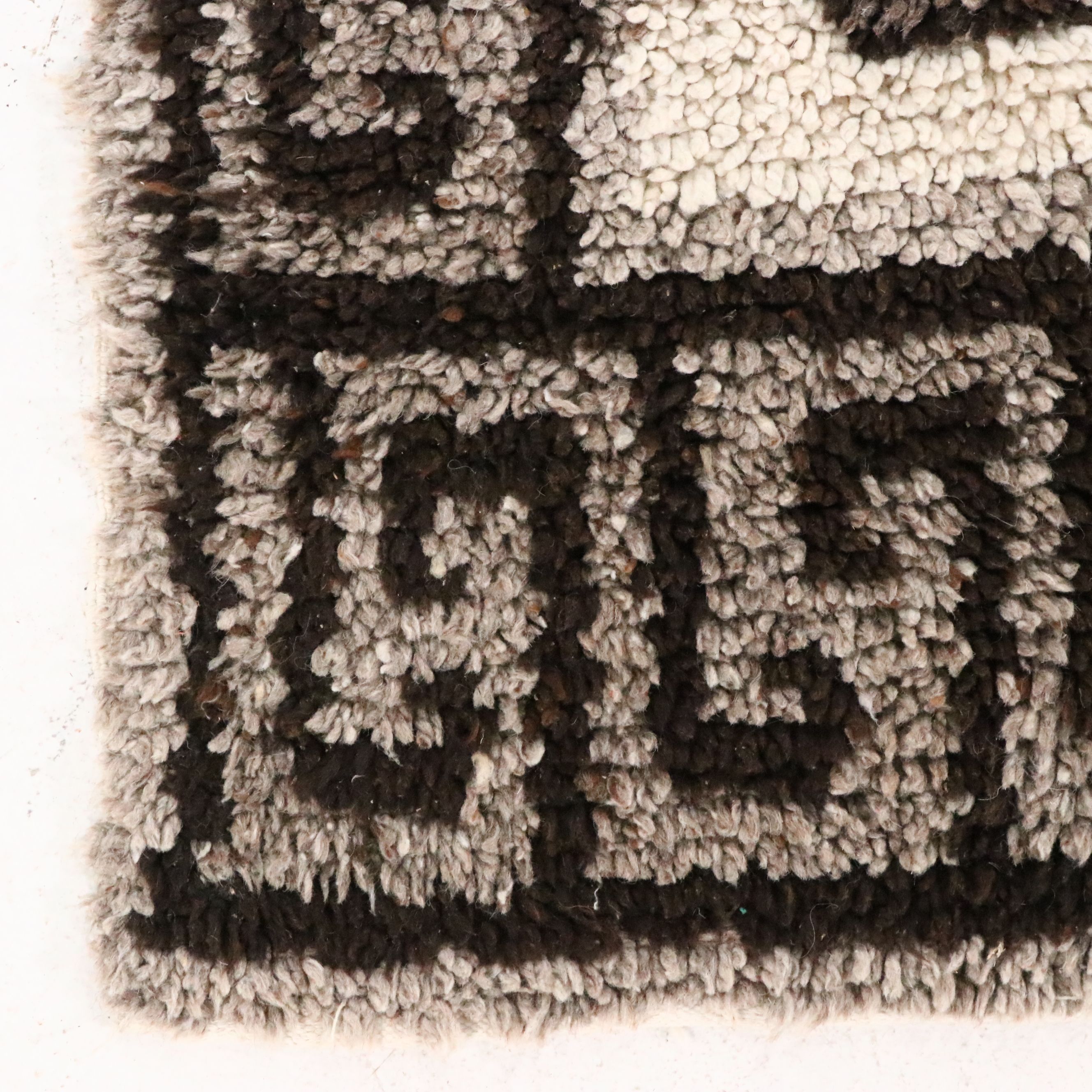 5'1 x 7'10 Mixed Technique Mesoamerican Style Folk Art Tapestry Rug