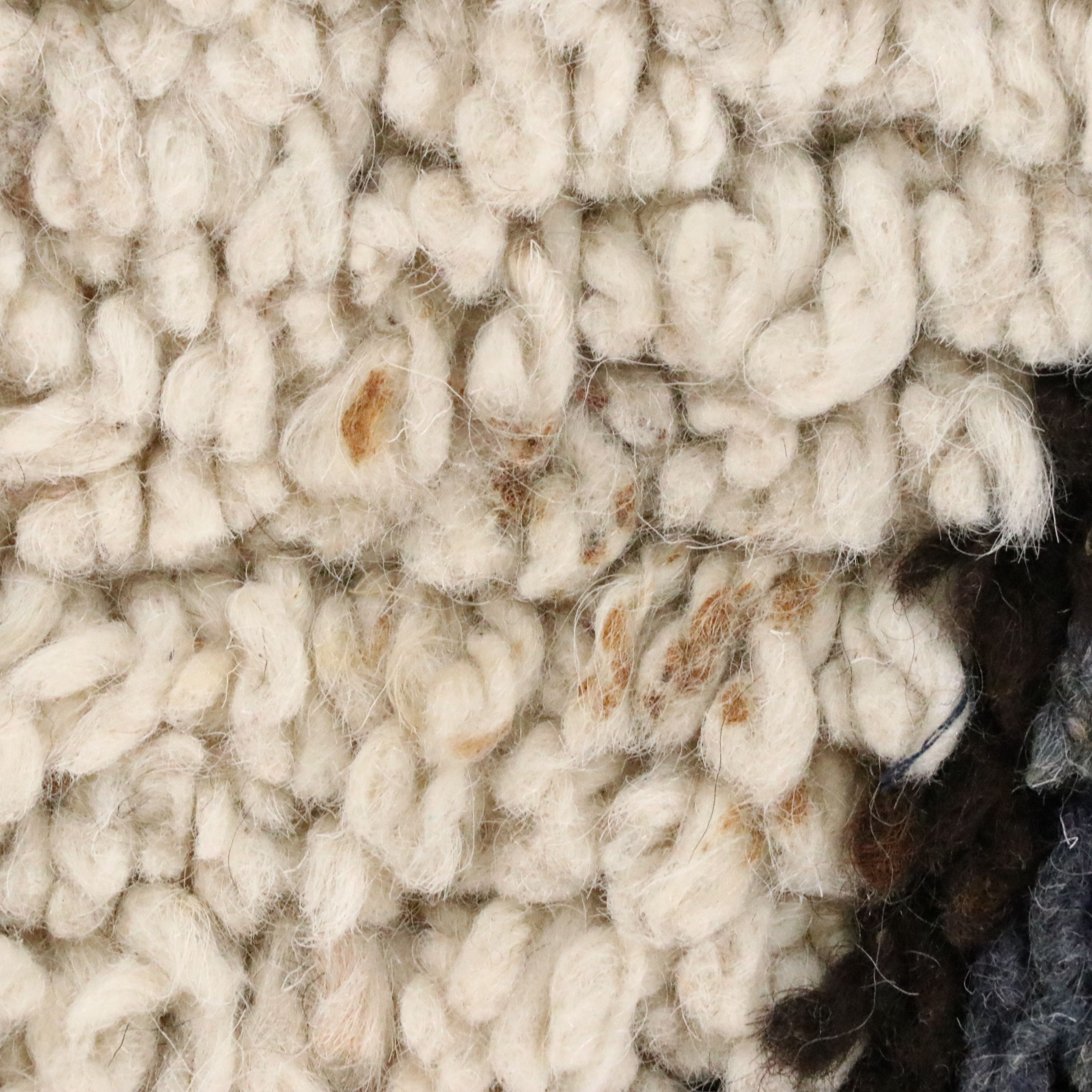 5'1 x 7'10 Mixed Technique Mesoamerican Style Folk Art Tapestry Rug