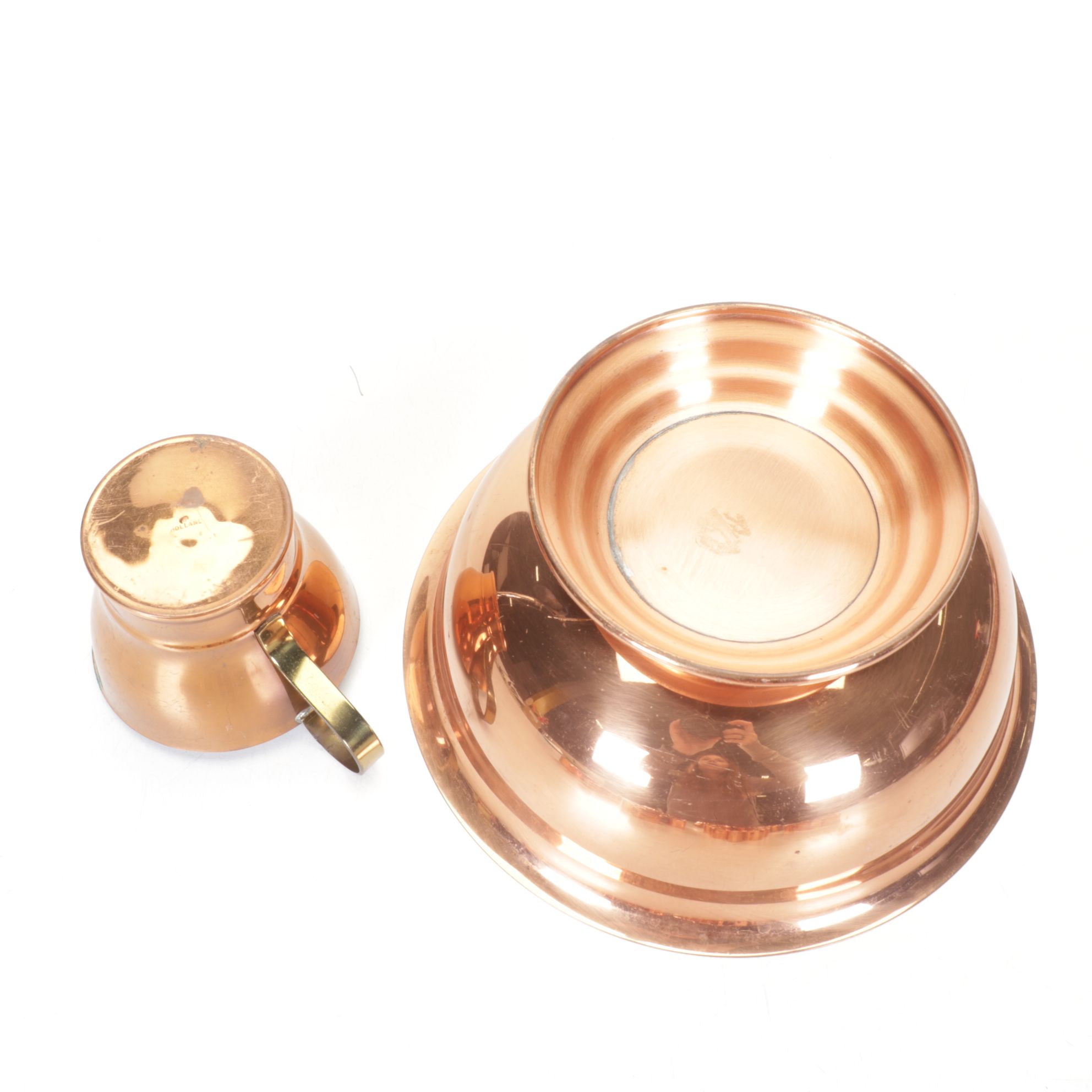 Copper Cookie Cutters, Tray & Other Cookware