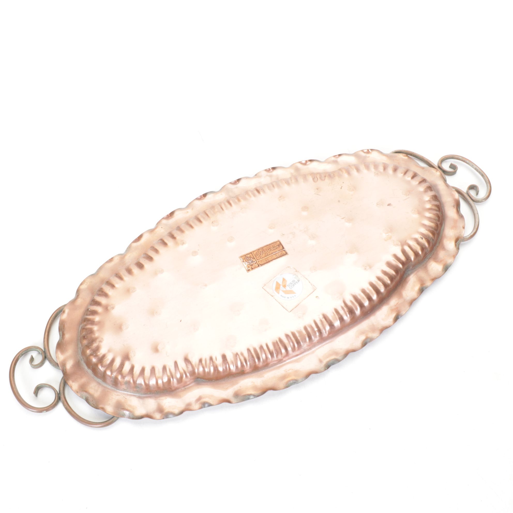 Copper Cookie Cutters, Tray & Other Cookware