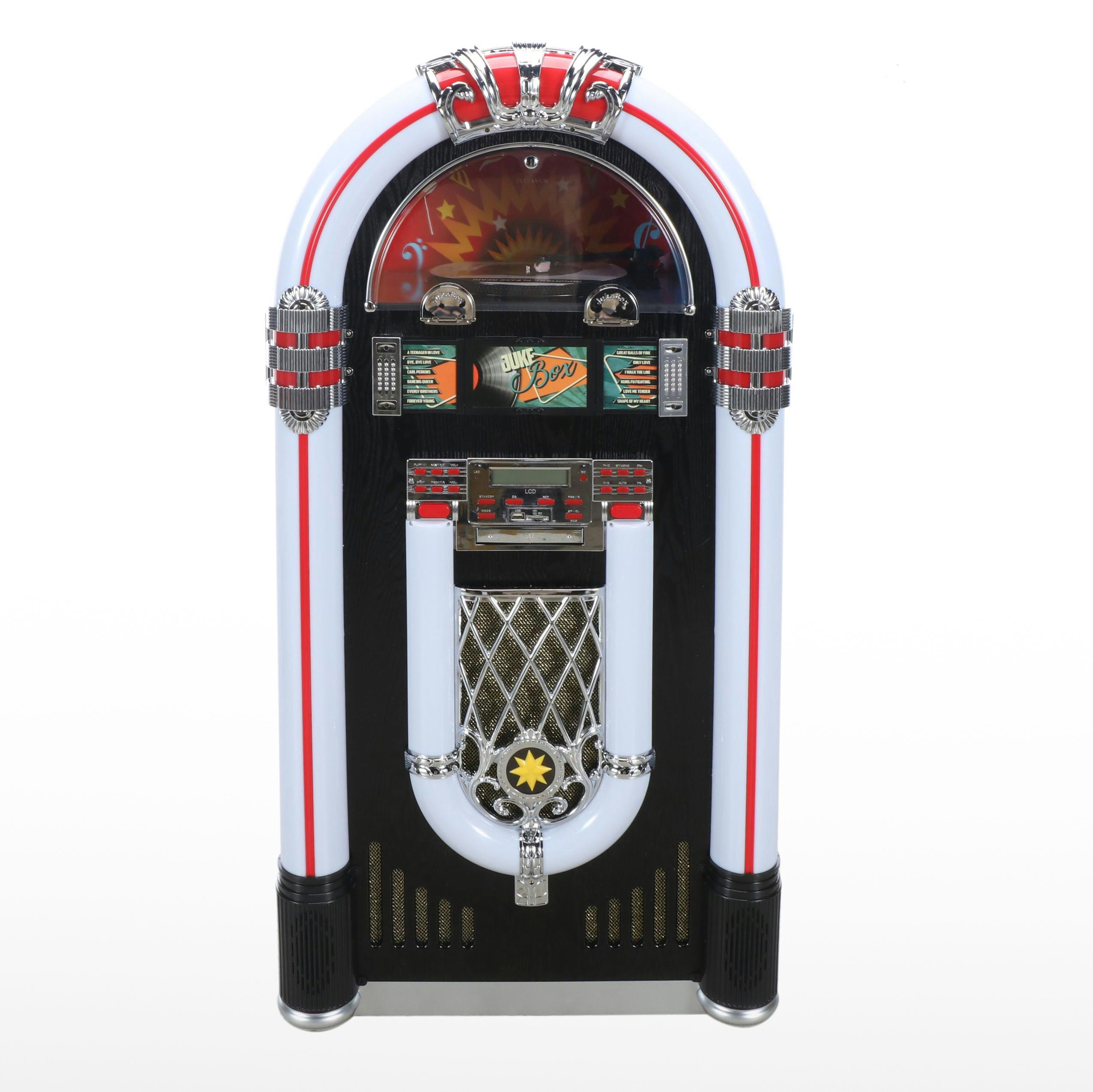 Retro-Style Polychrome Juke Box