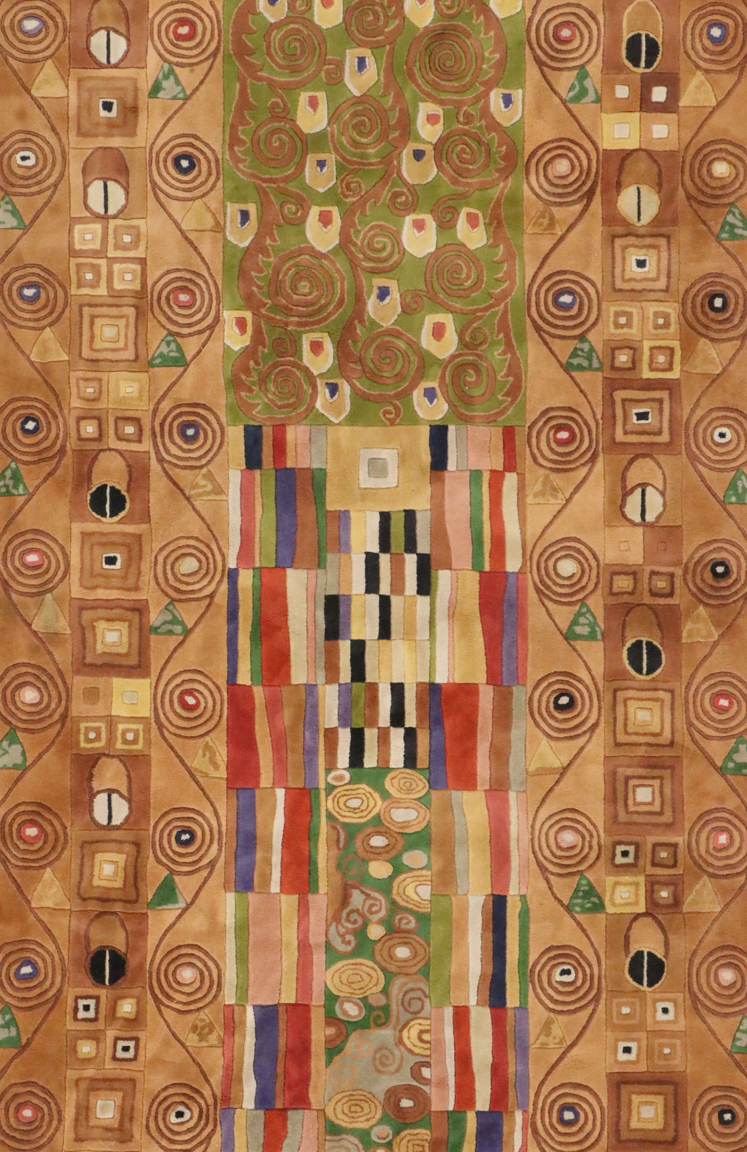5'3 x 8'1 Hand-Tufted The Rug Gallery Contemporary Klimt Pattern Area Rug