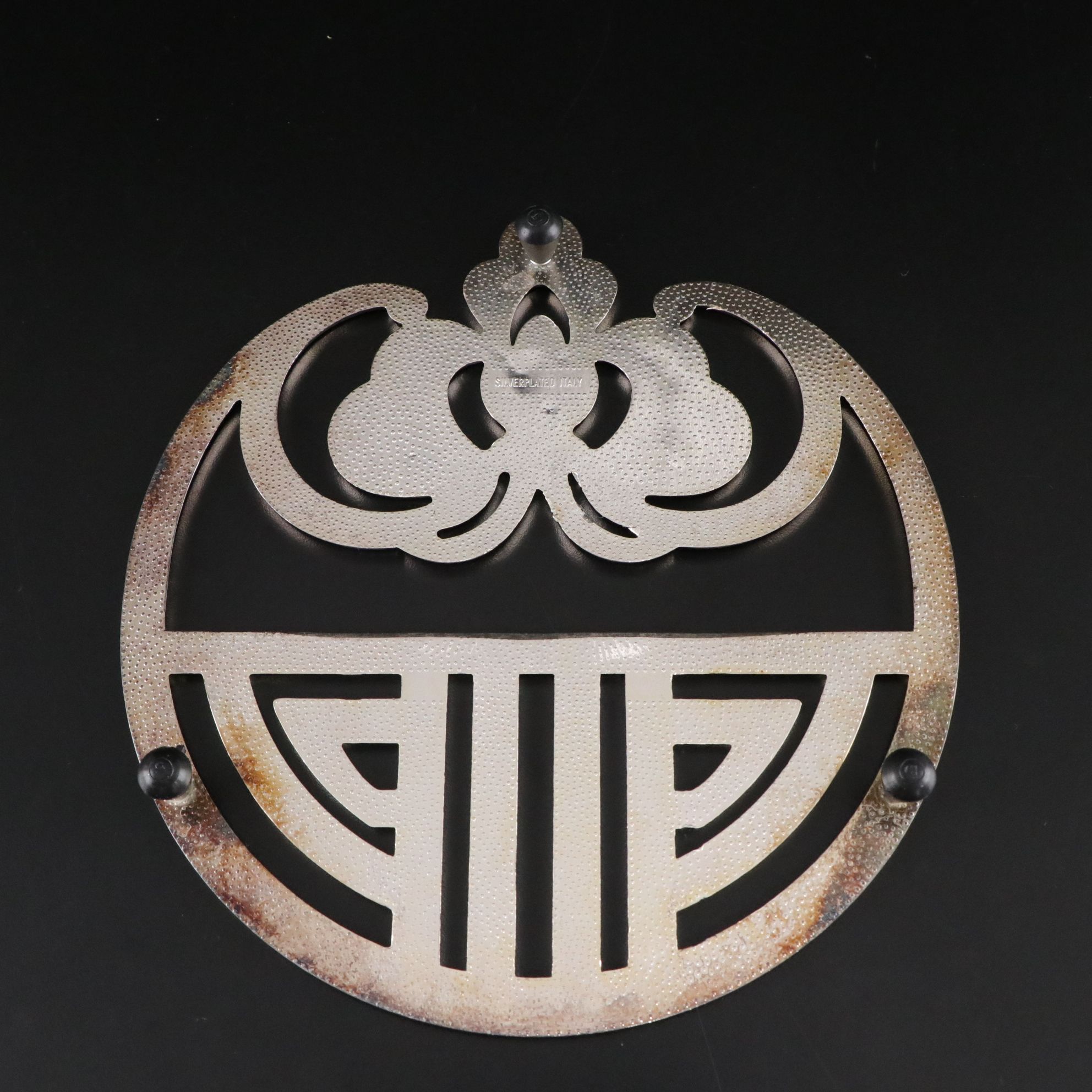 Silver Plate Trivets, Divided Tray & Other Serveware