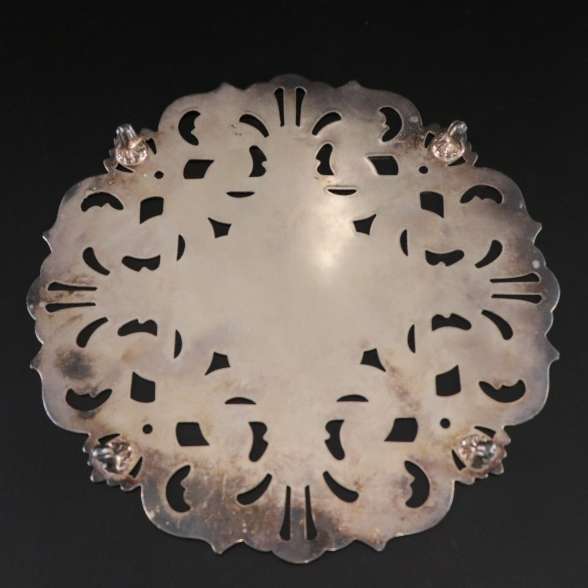 Silver Plate Trivets, Divided Tray & Other Serveware