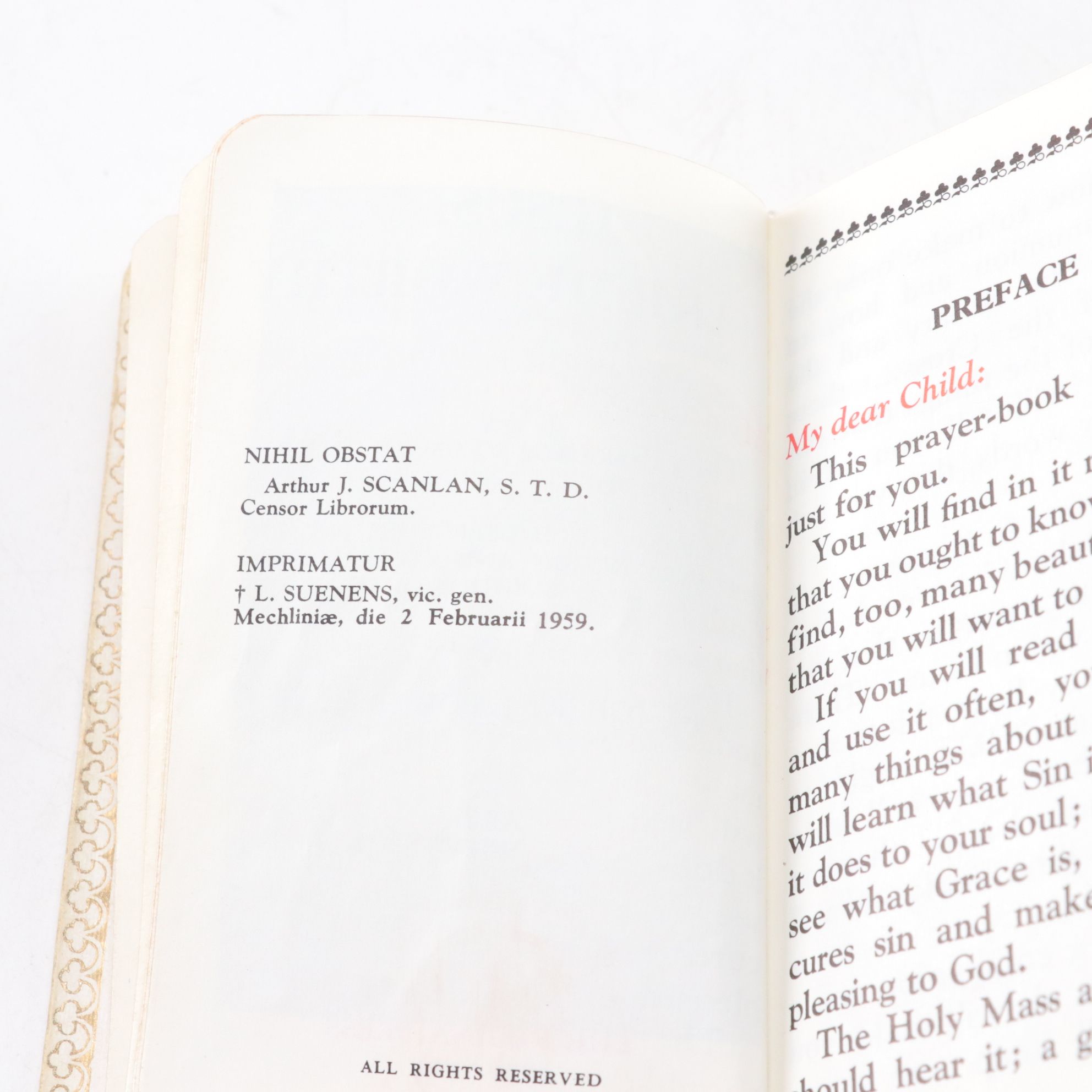 Decorated Children's Prayer Books, Rosaries & More