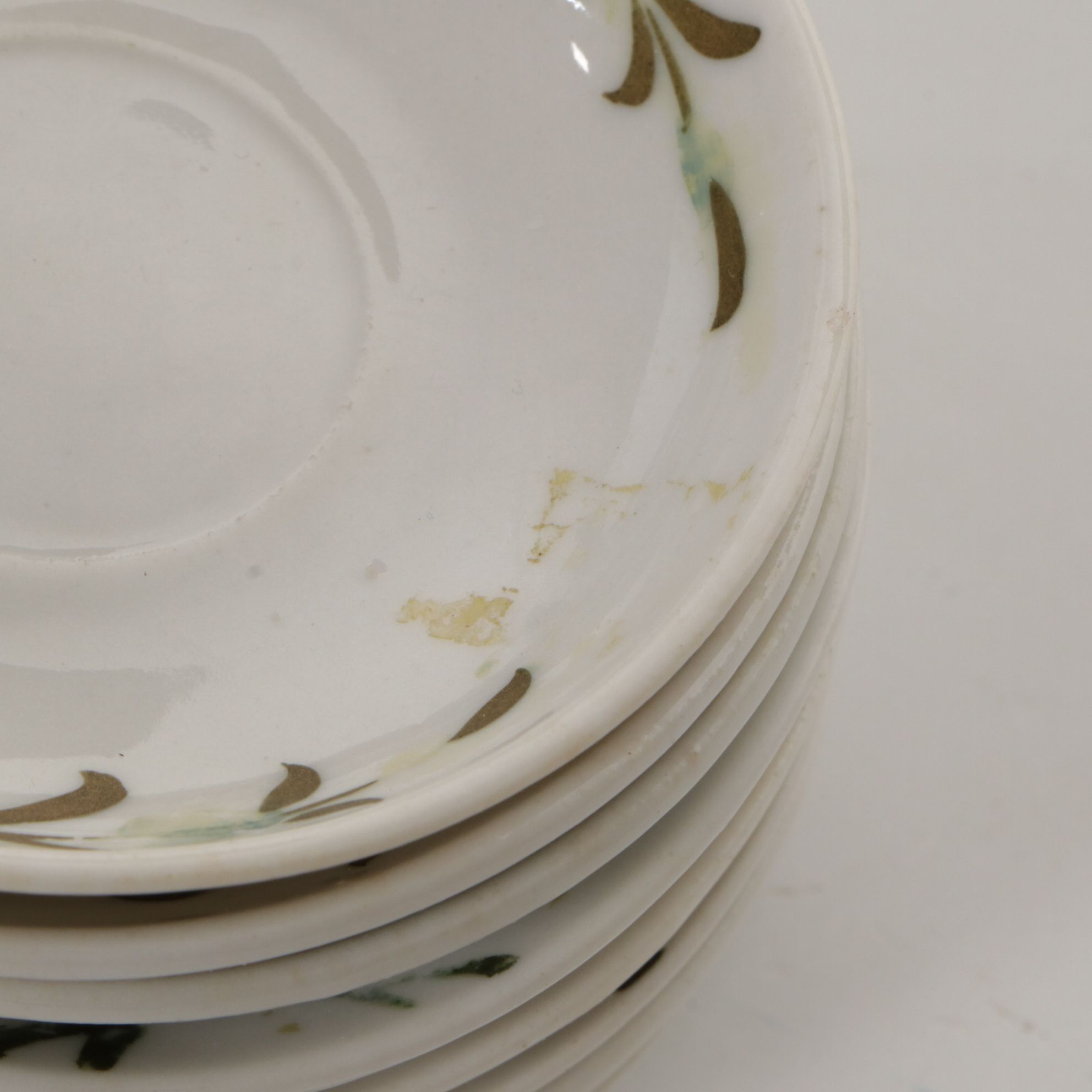 Wooden Doll Dresser with Miniature Tea Set and Dinnerware