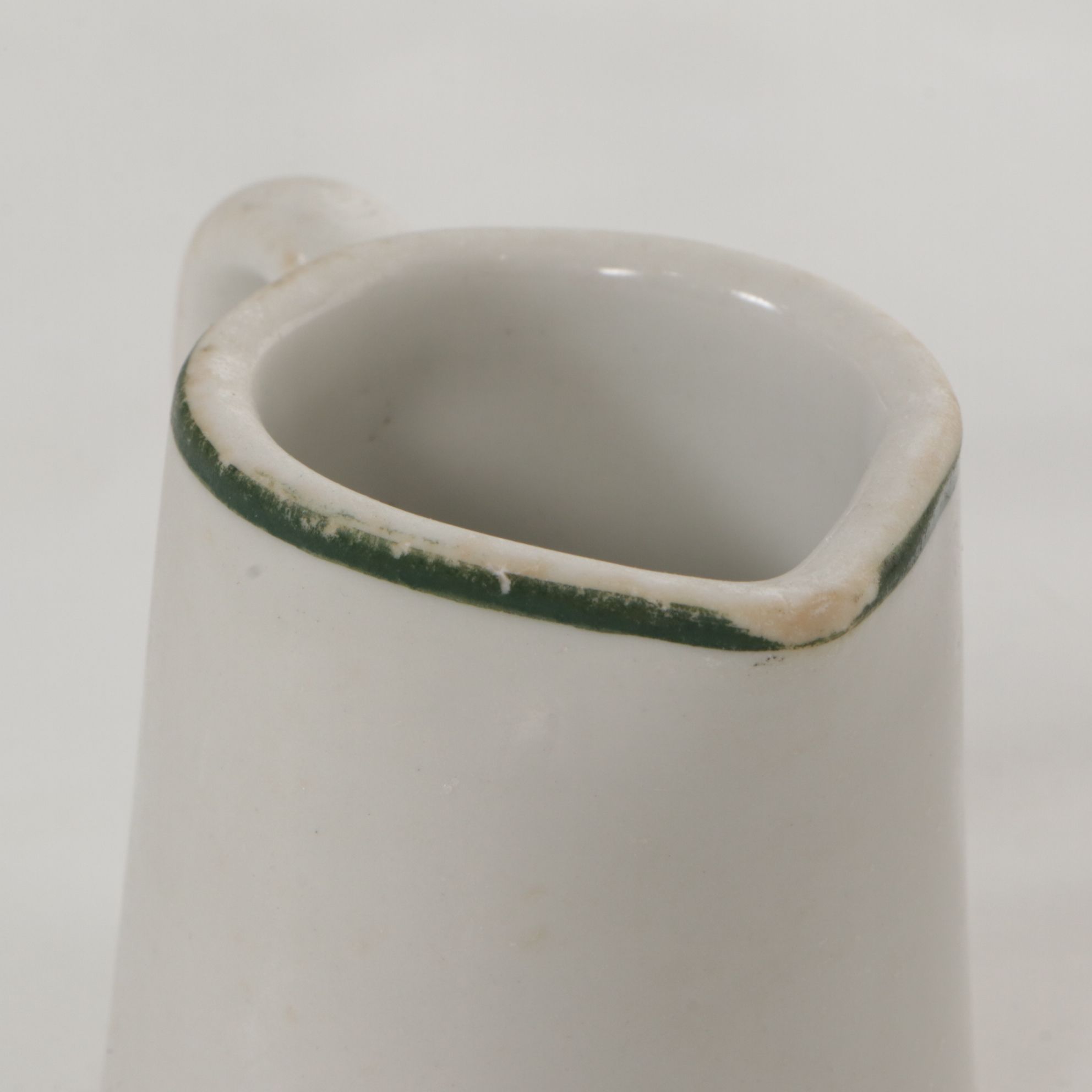 Wooden Doll Dresser with Miniature Tea Set and Dinnerware